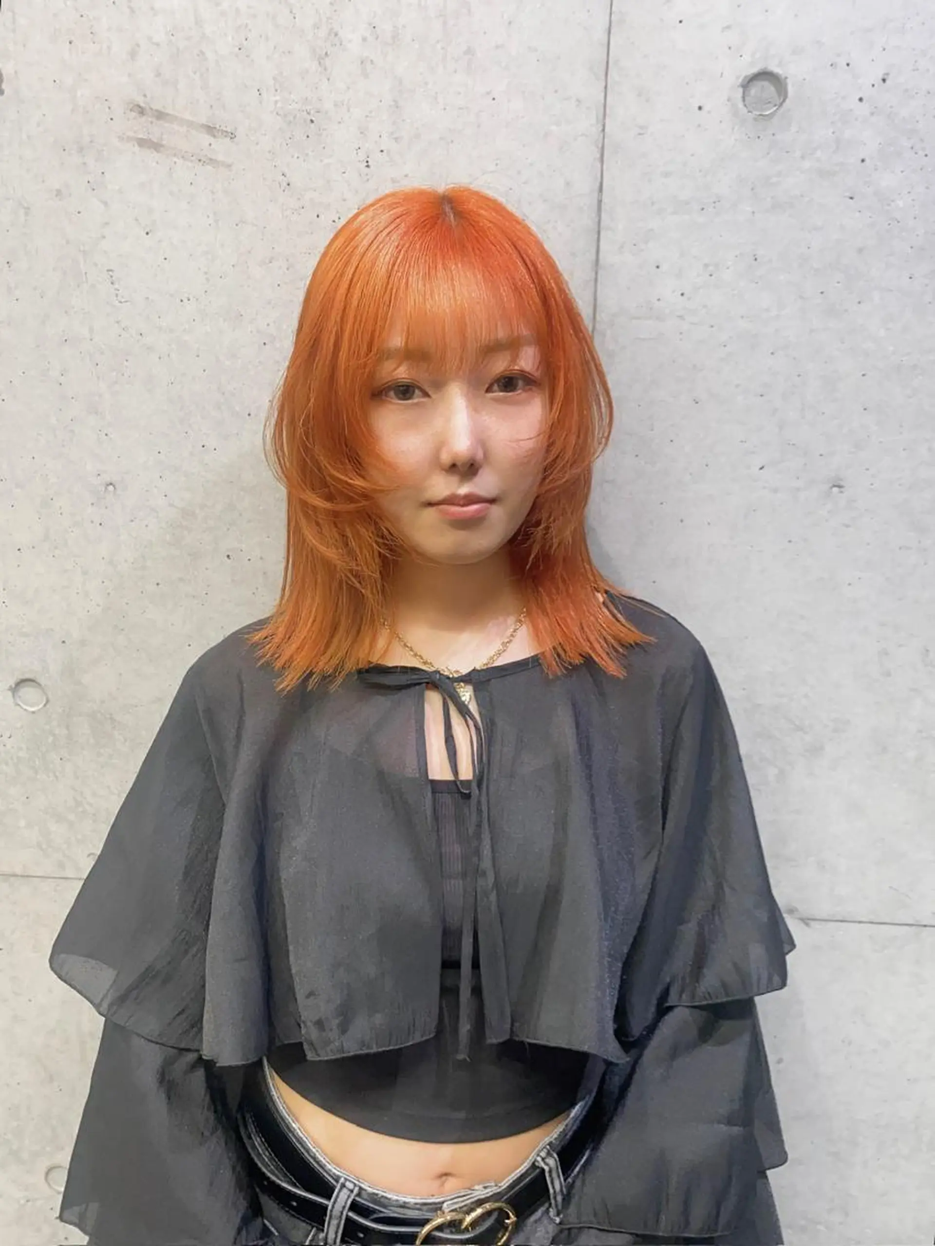 ミディアム カラー ヘアカラー トリートメント kaho🧸 / 大人styleのヘアスタイル