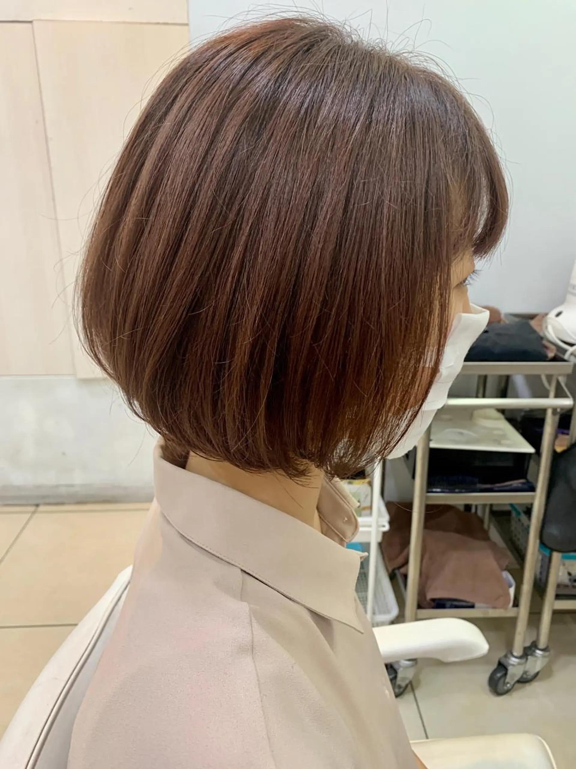 ショート カラー 【髪質改善】 美髪/久岡徹也のヘアスタイル