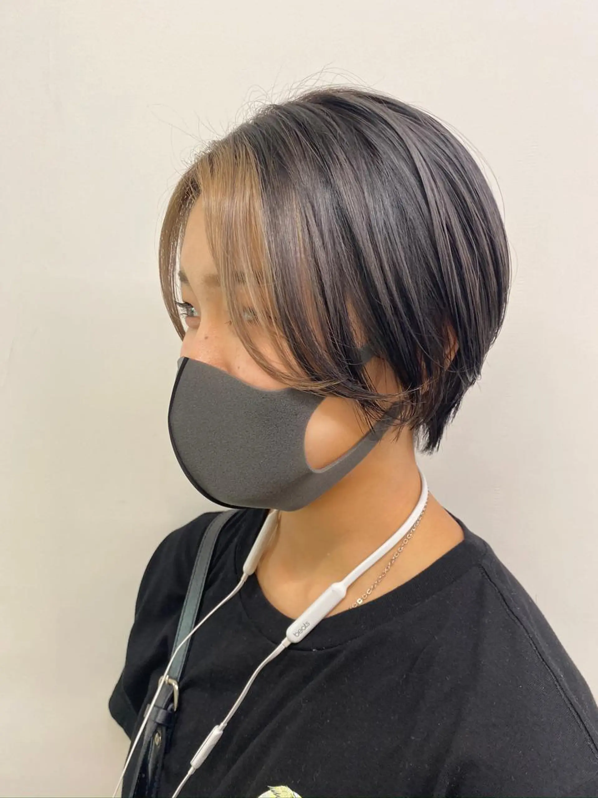 ショート カラー ヘアアレンジ 🌷FUKA🌷 まろやかハイトーンのヘアスタイル