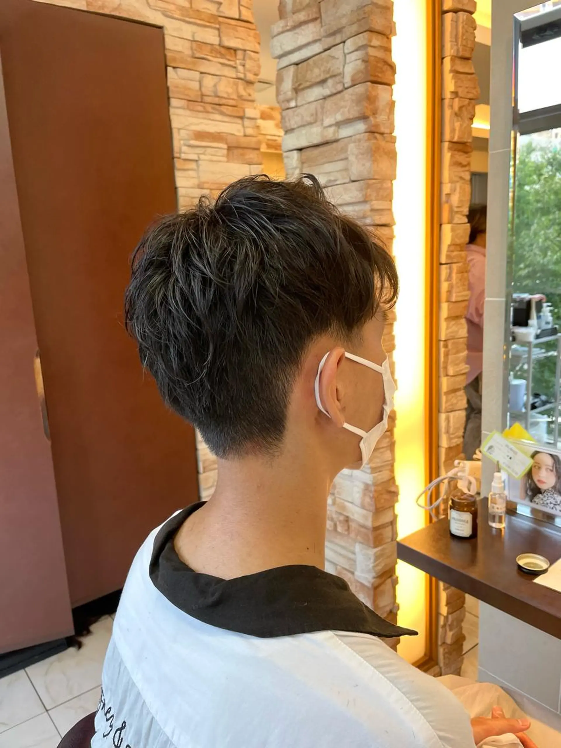 パーマ メンズ 千葉 香奈のヘアスタイル