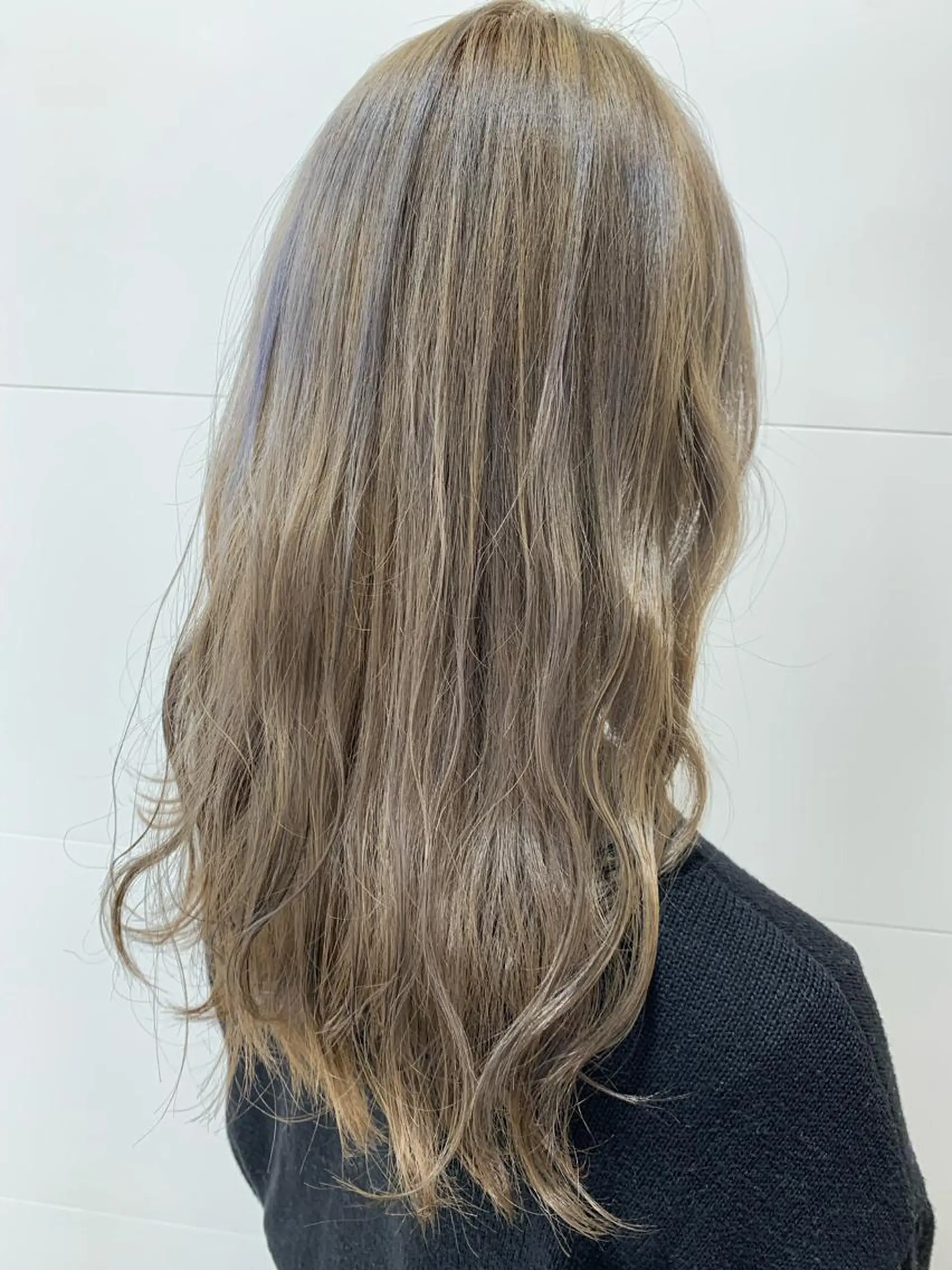 ロング カラー ヘアカラー トリートメント 山下恋佳/矢場町/ ブリーチ/ショートのヘアスタイル