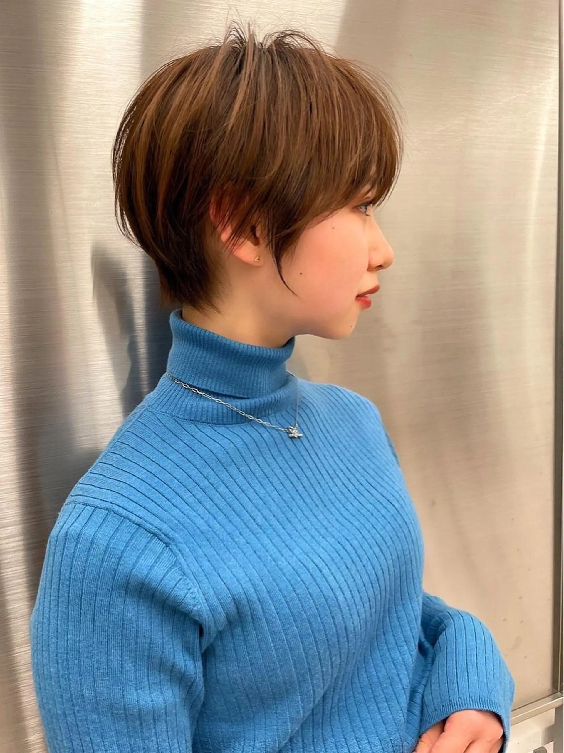 ショート レイヤーカット/ 髪質改善/羽柴りくのヘアスタイル