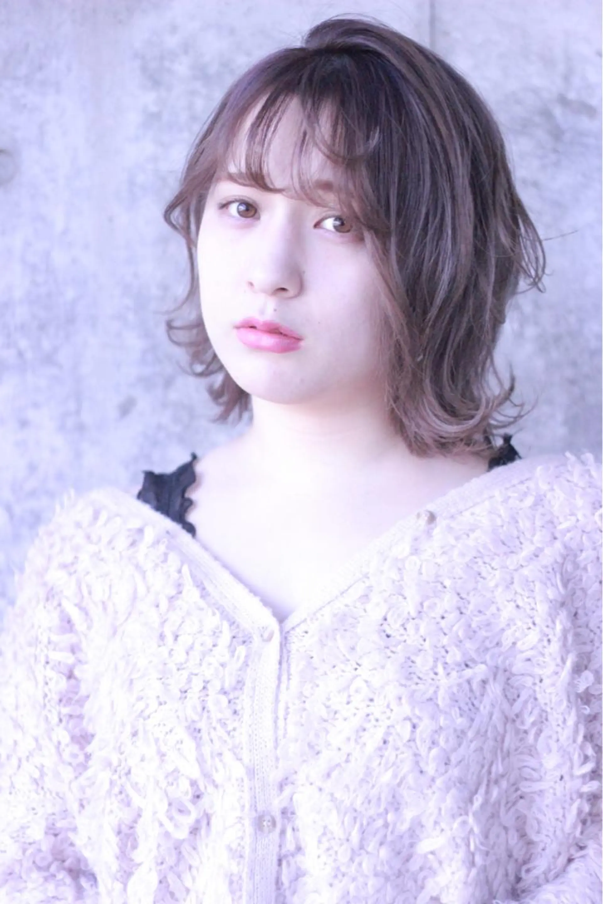 ミディアム カラー 及川 光のヘアスタイル