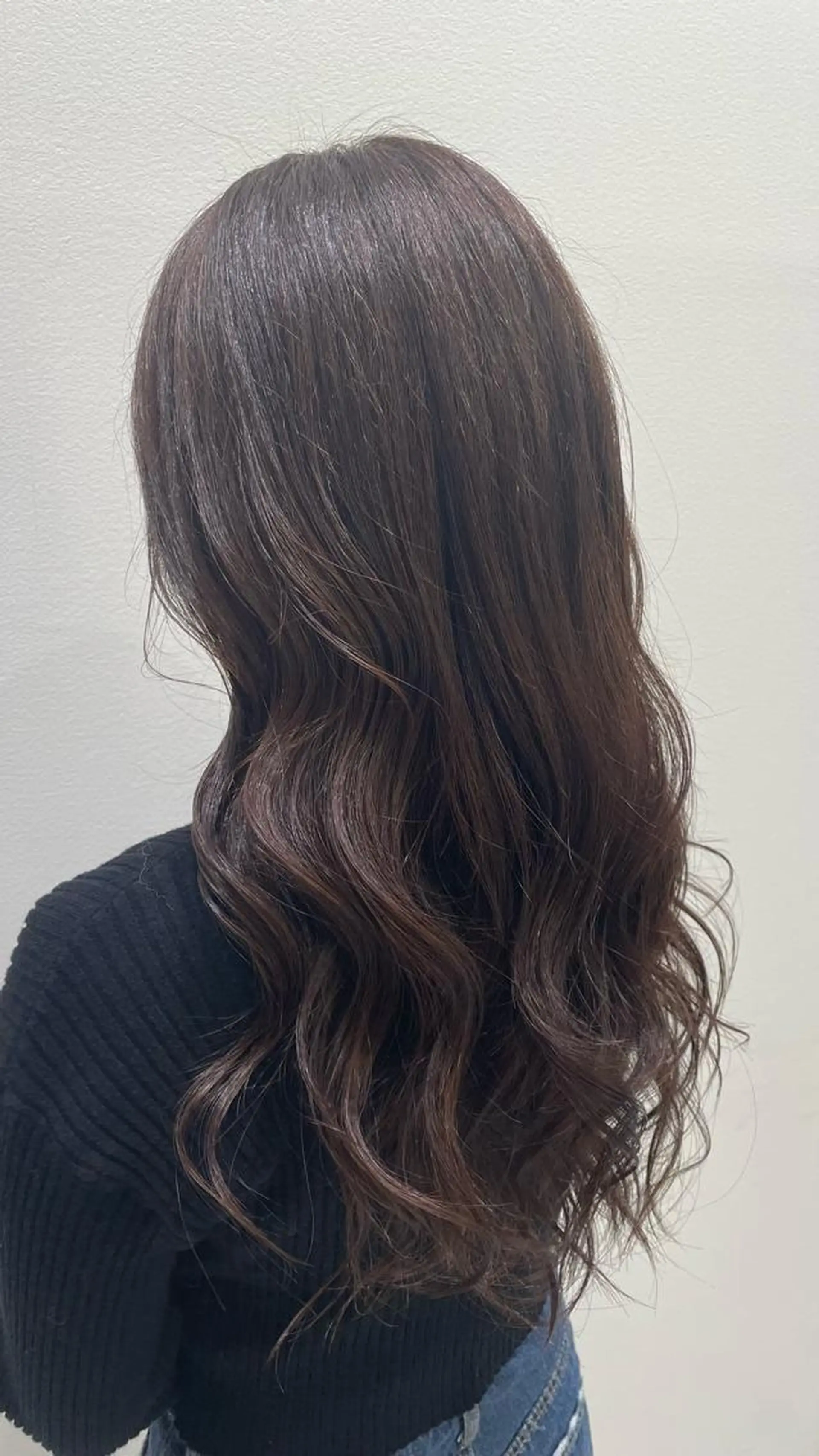 ロング パーマモデル募集🌈 森脇帆南のヘアスタイル