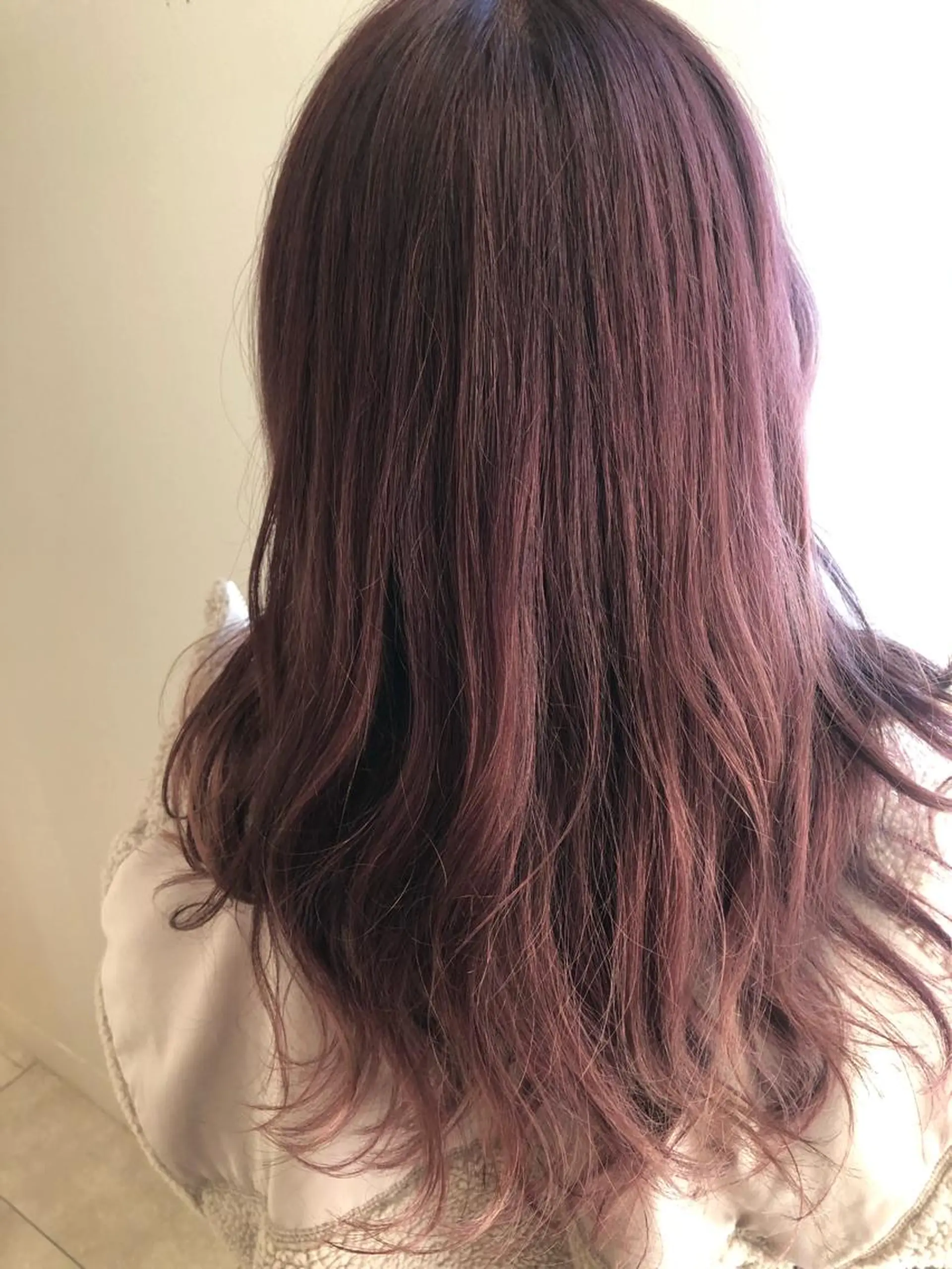ロング カラー カット ヘアカラー トリートメント 盛れるレイヤーカット 得意🌹井上美沙のヘアスタイル