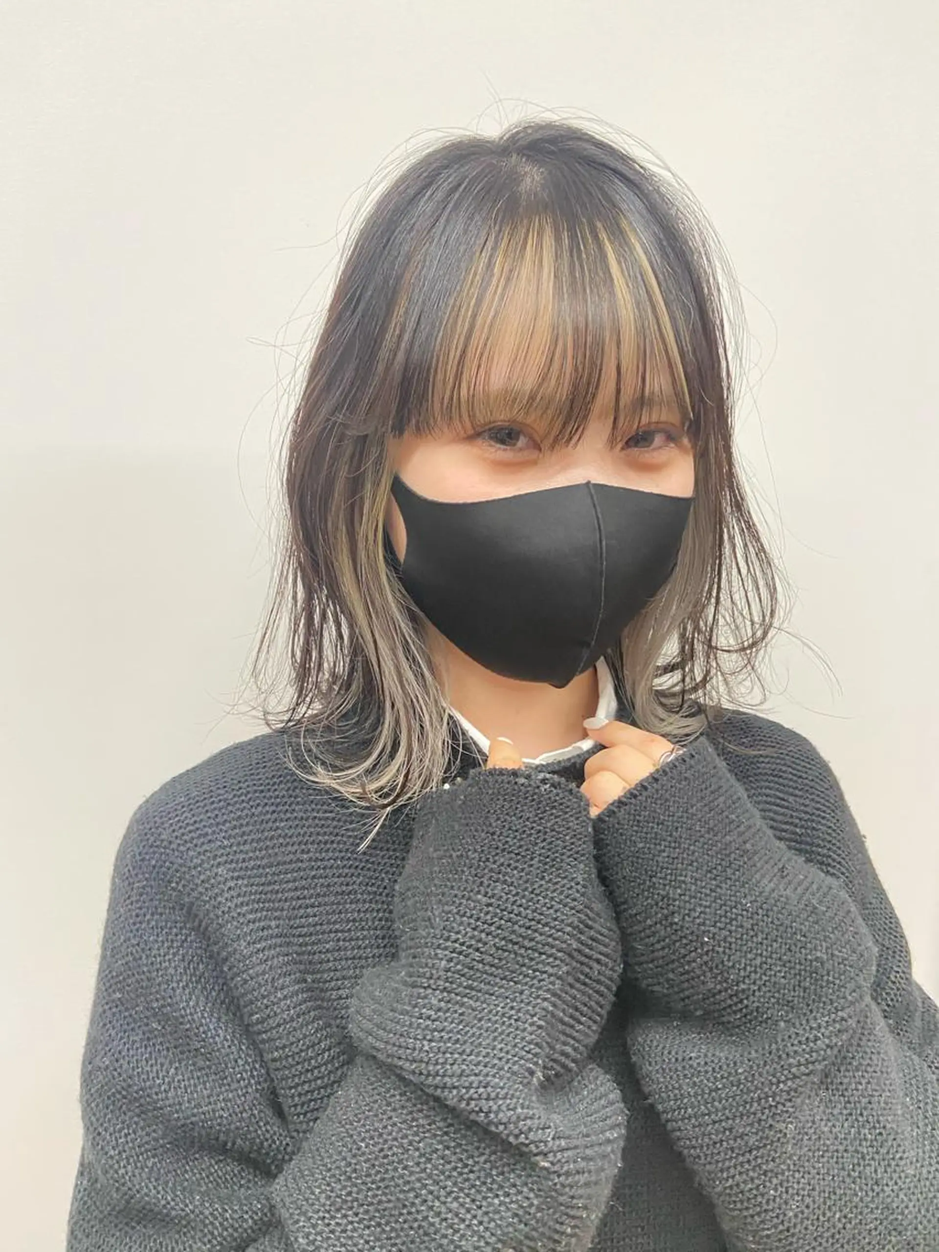 ミディアム ヘアカラー 🌿自然なハイトーン 竹本悠太郎のヘアスタイル