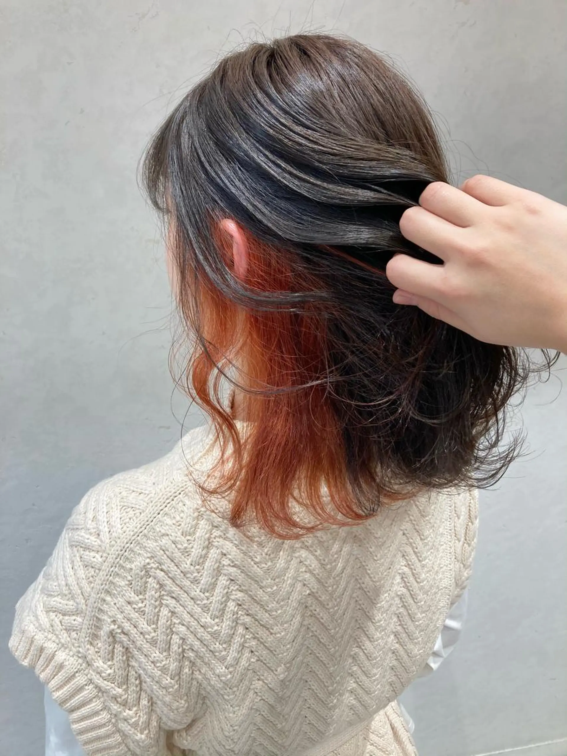 カラー nono/パーマ /顔まわりカット🐈のヘアスタイル