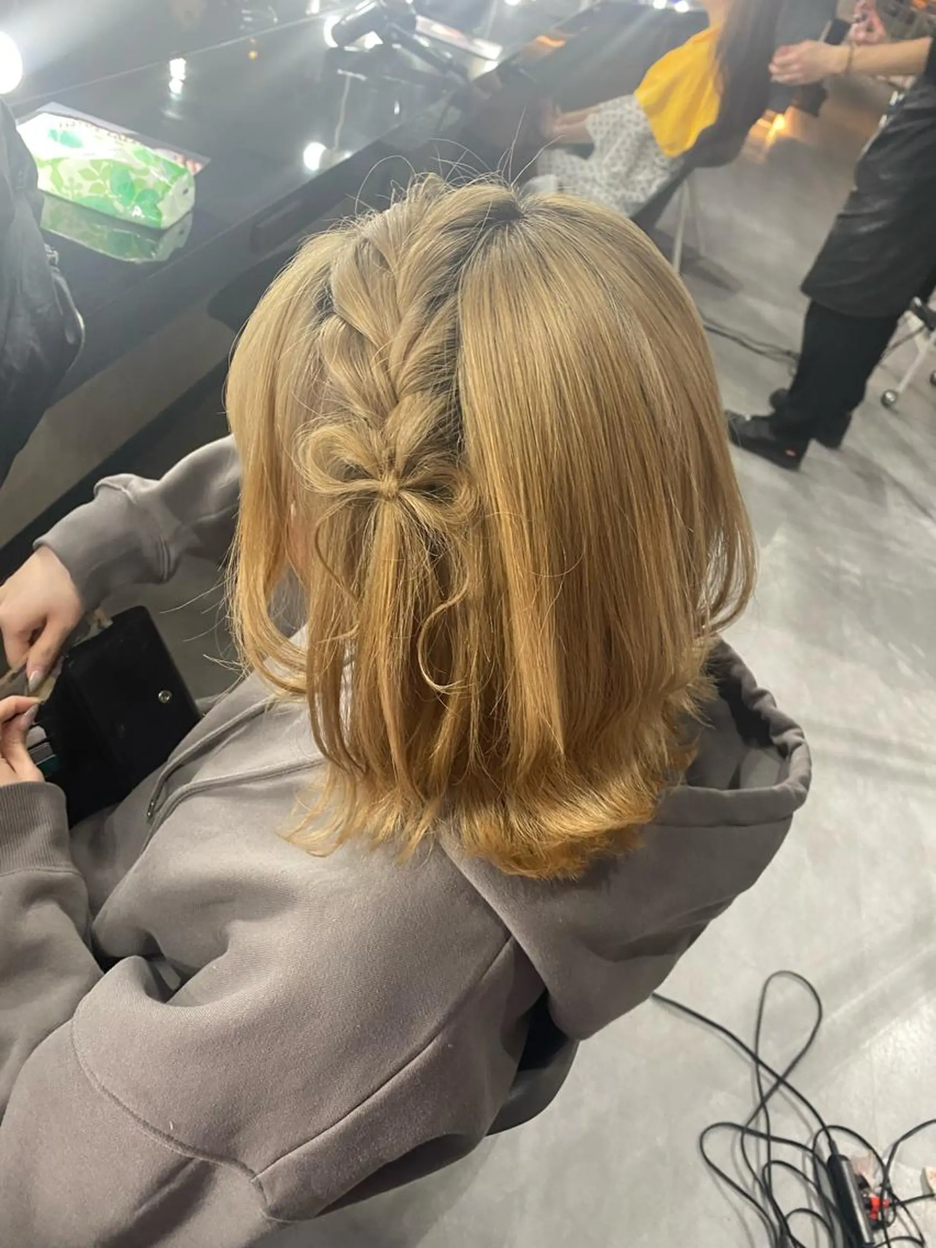 ヘアアレンジ 大天使 まいめろのヘアスタイル