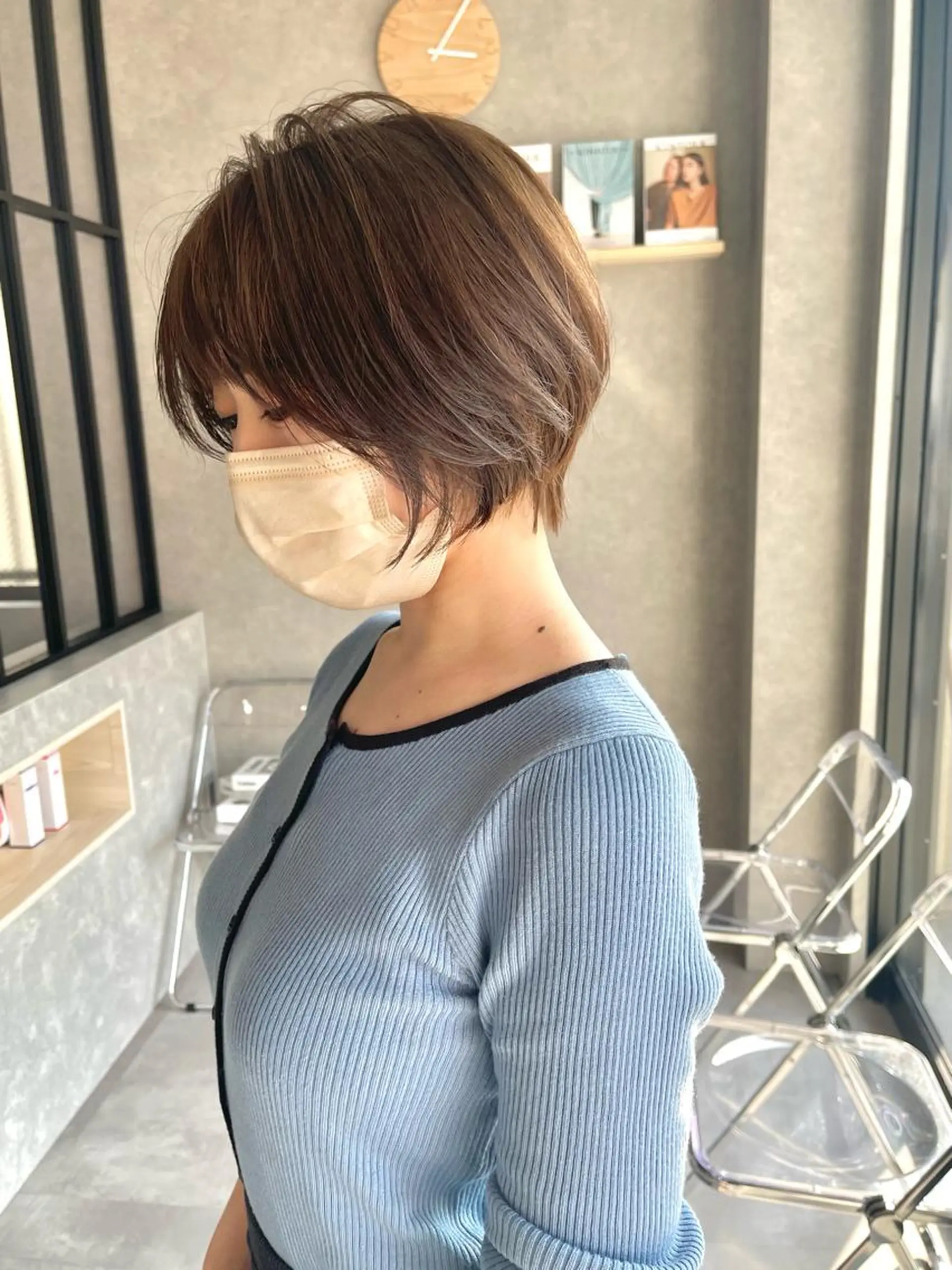 ショート カラー 一ノ瀬 暁のヘアスタイル