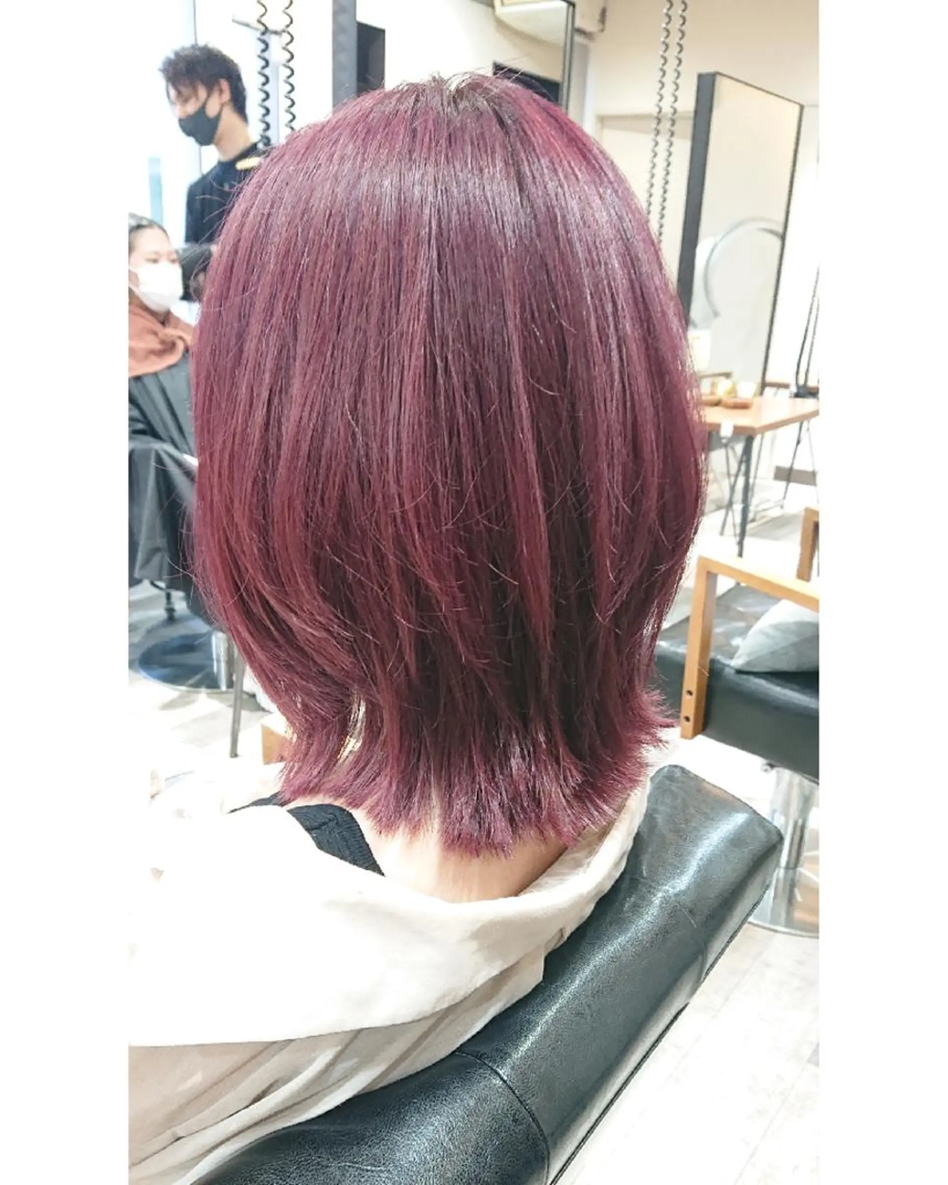 ミディアム カラー ACROあべの店所属・艶カラー/インナー /グラデ/大西小百合のヘアスタイル