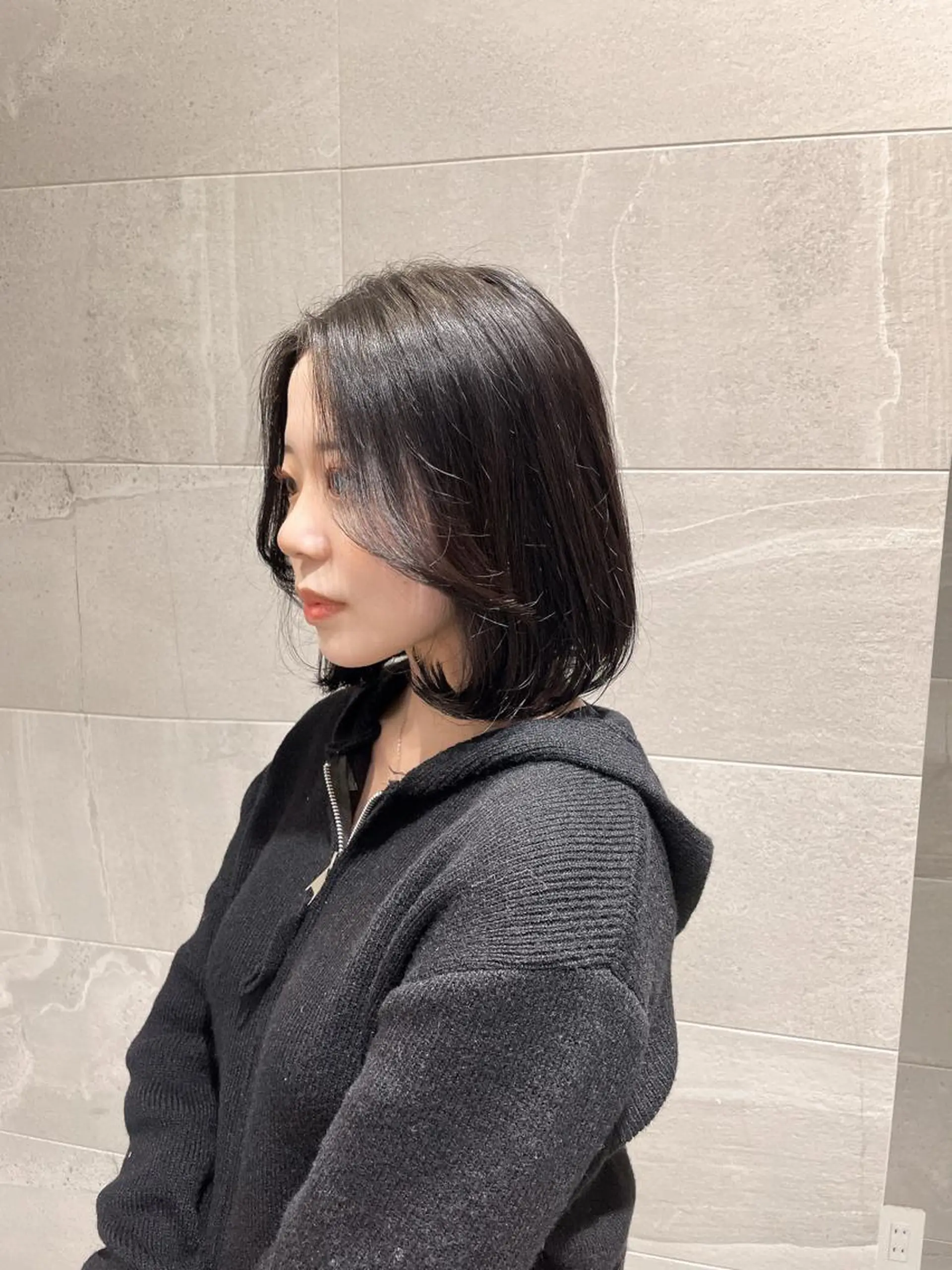 ミディアム ボブ 韓国風ヘア ガレリアエレガンテ栄店所属・ウルフカット/ ハッシュカット/山路のヘアスタイル