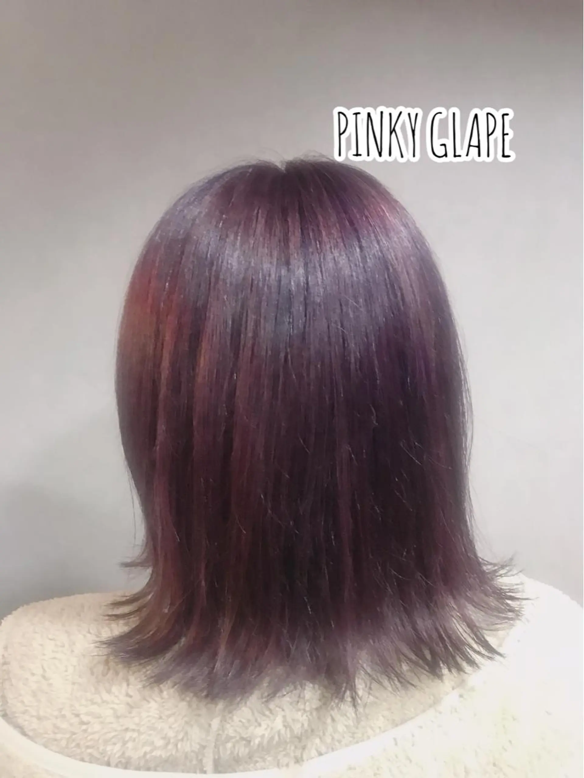 ミディアム カラー 年間1500人担当 代表　南一路のヘアスタイル