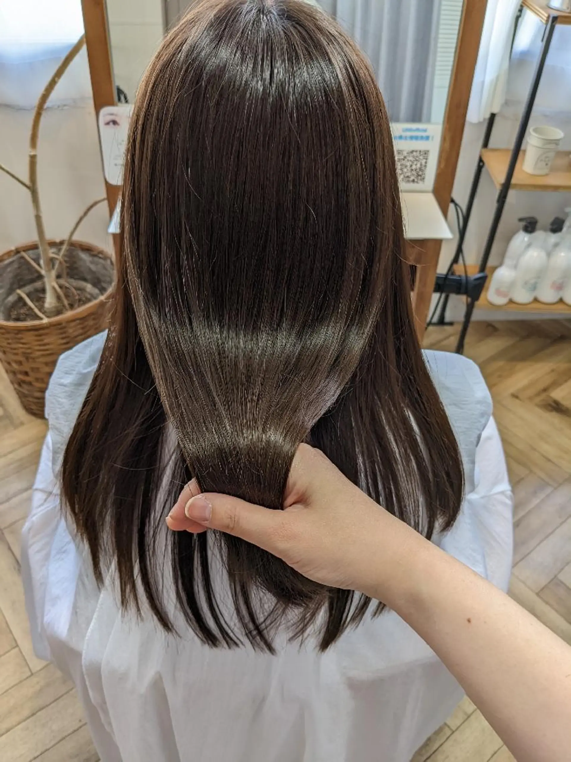 ロング 髪質改善 トリートメント カット トリートメント newi 天王寺　 masakoのヘアスタイル