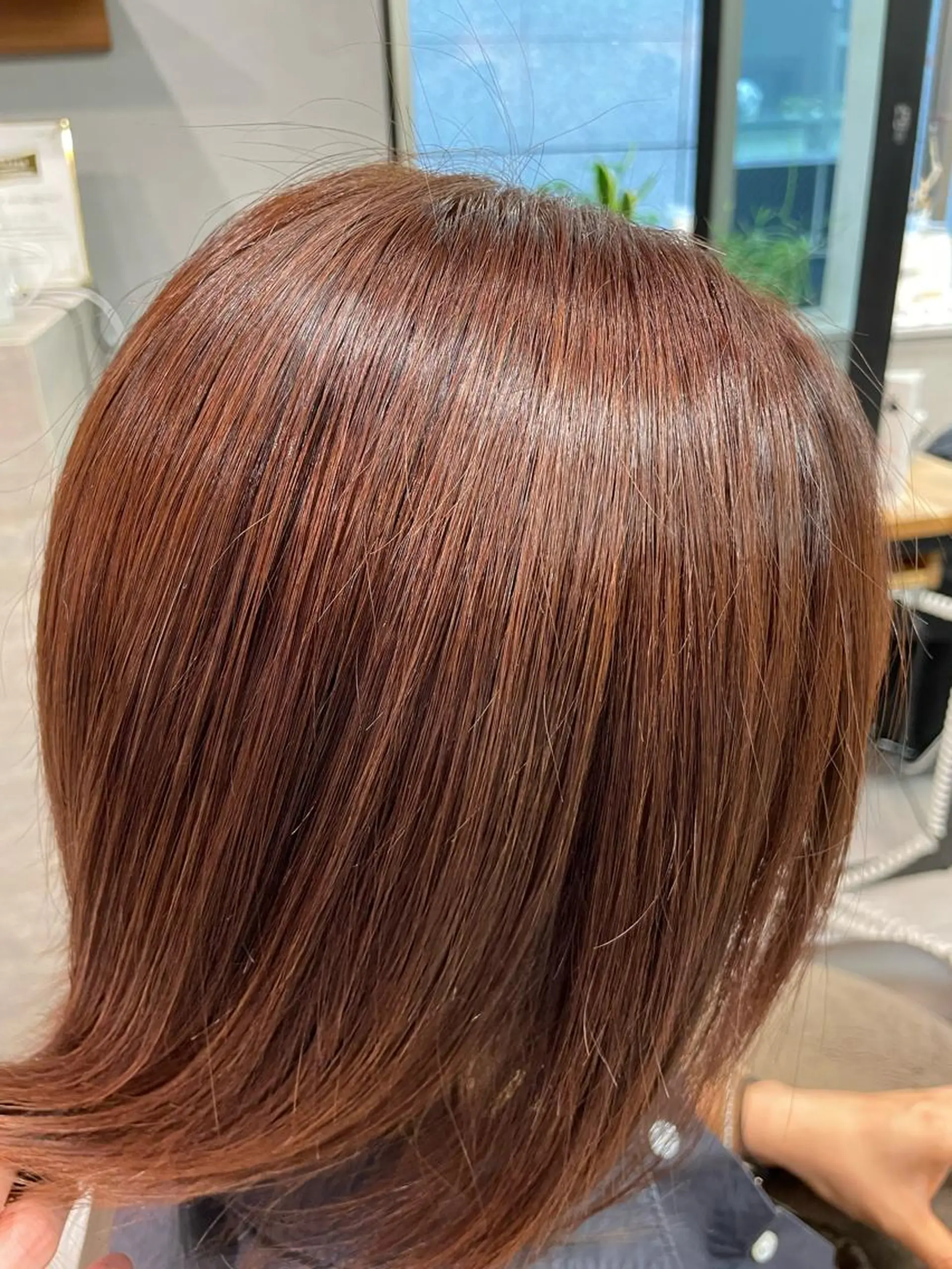 ミディアム メンズ縮毛矯正 ブリーチカラー/まやのヘアスタイル