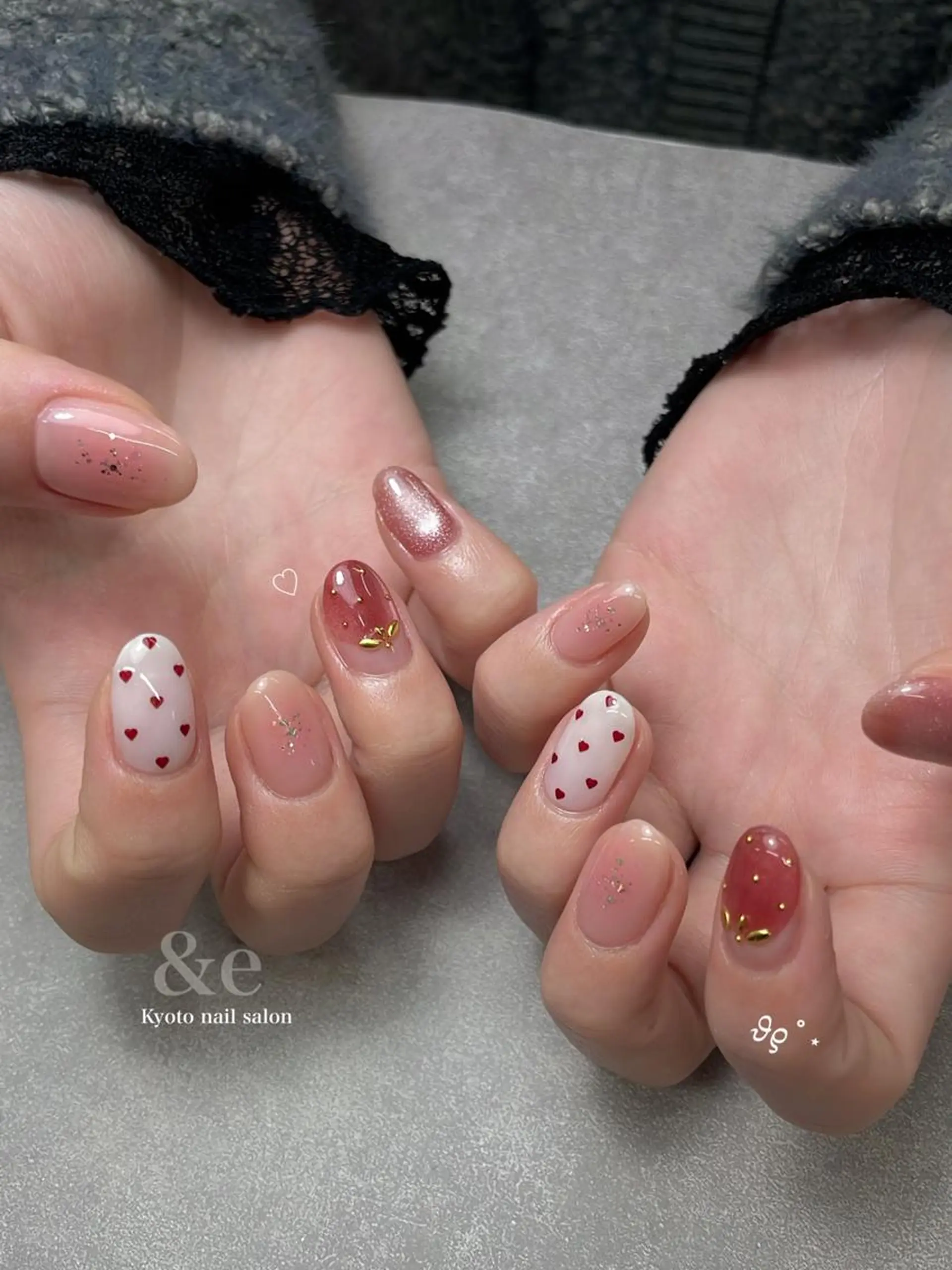 ネイル ハンドネイル nail salon &e rieのネイルデザイン