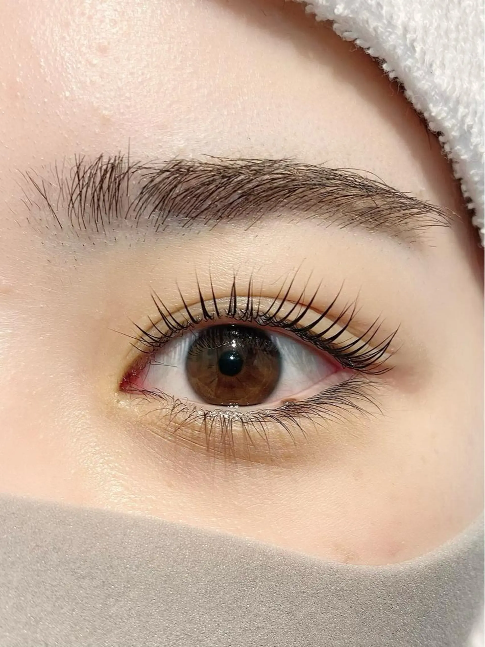 マツエク・マツパ パリジェンヌラッシュリフト マツパ 秋山 梨香のマツエク・マツパデザイン