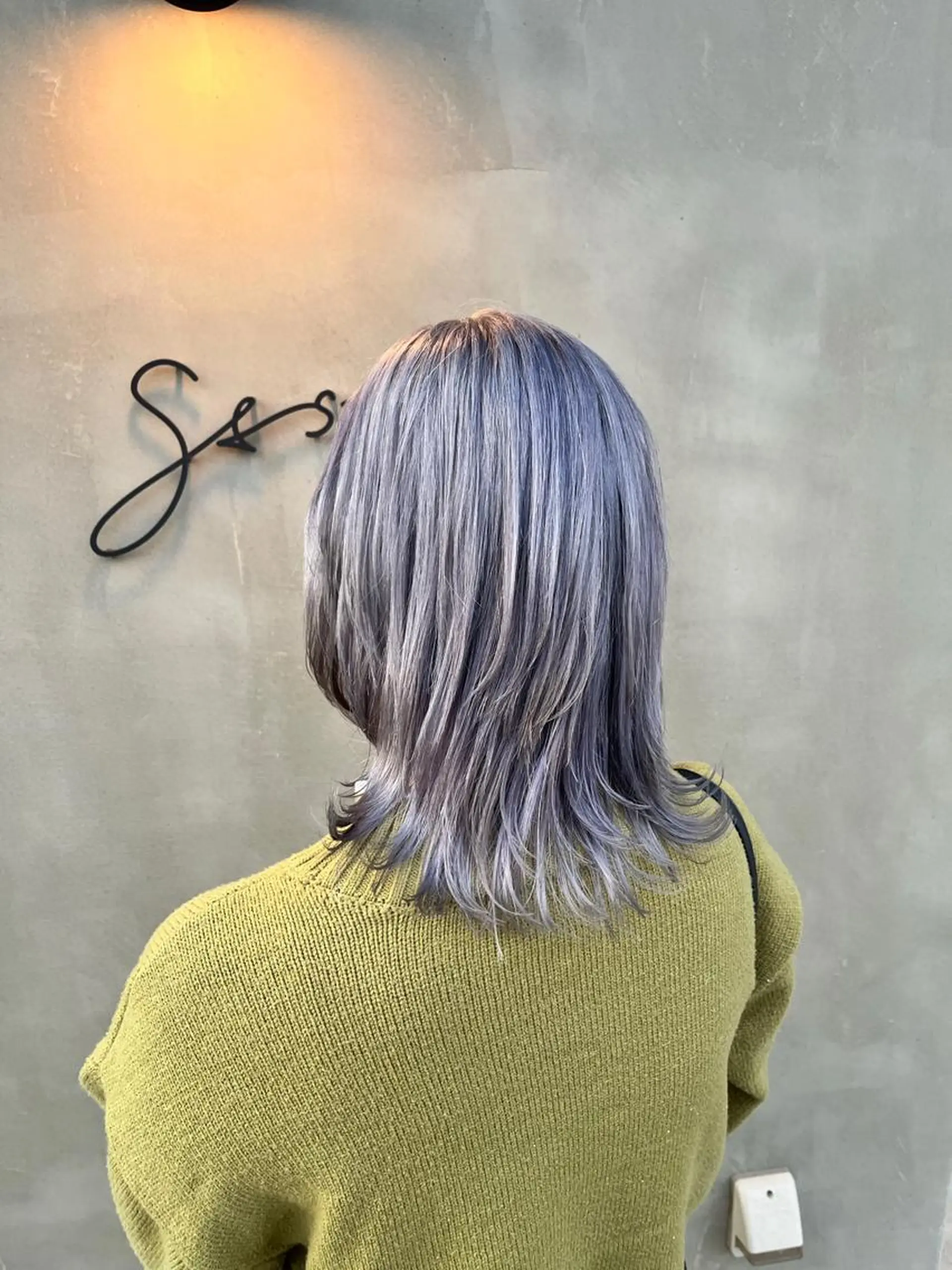 ロング カラー アッシュ ベージュカラー ブリーチ ケアブリーチ ダブルカラー ヘアカラー 🌼あんなtrend color🌼のヘアスタイル