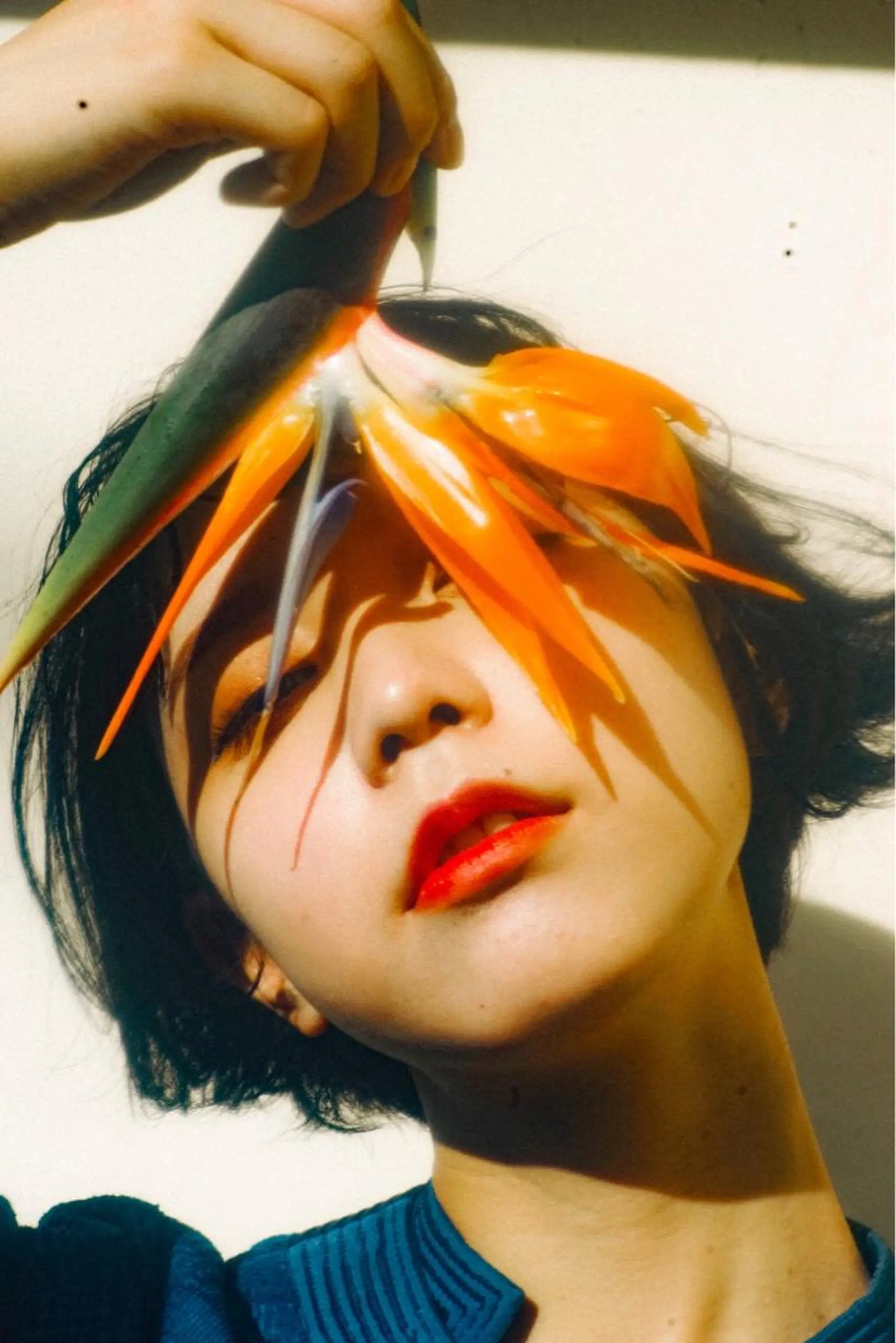 ショート カラー ヘアアレンジ 透明感カラー 【デザイナー】 アシカワカイトのヘアスタイル