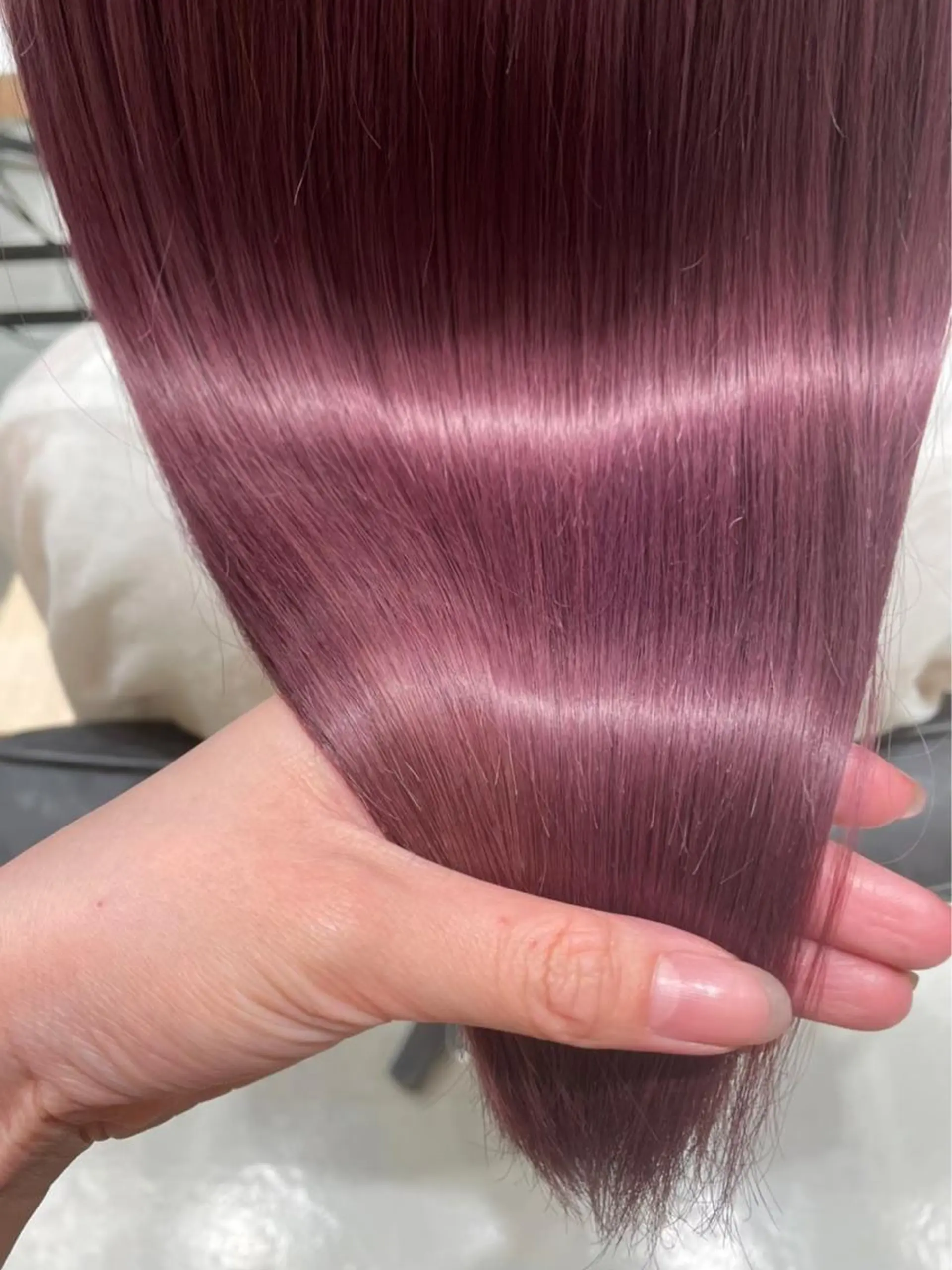 ロング 髪質改善 トリートメント ハイトーンレイヤー 吉祥寺/nana🎀のヘアスタイル