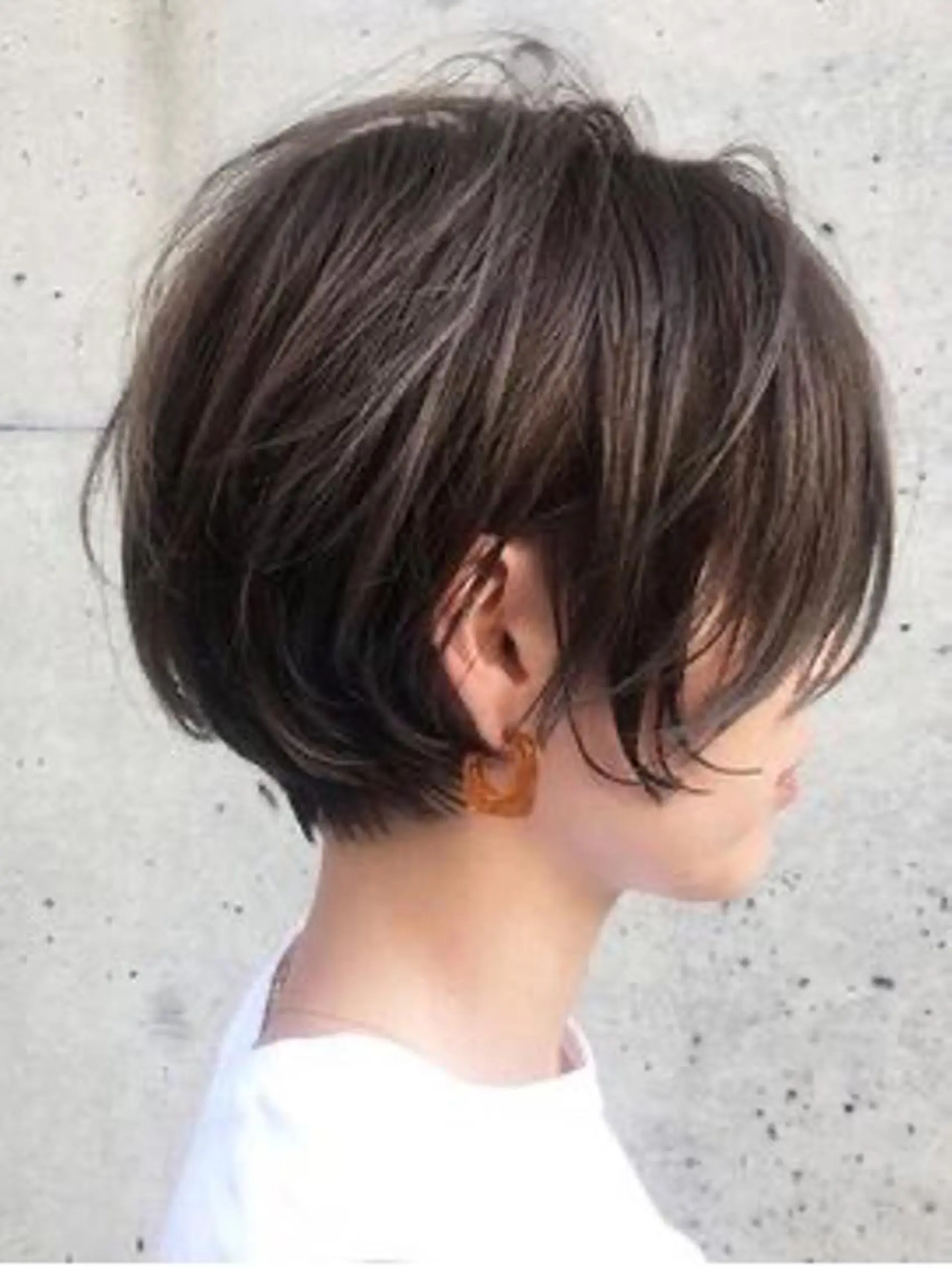 ショート カラー パーマ 吉田一輝 外国人パーマのヘアスタイル