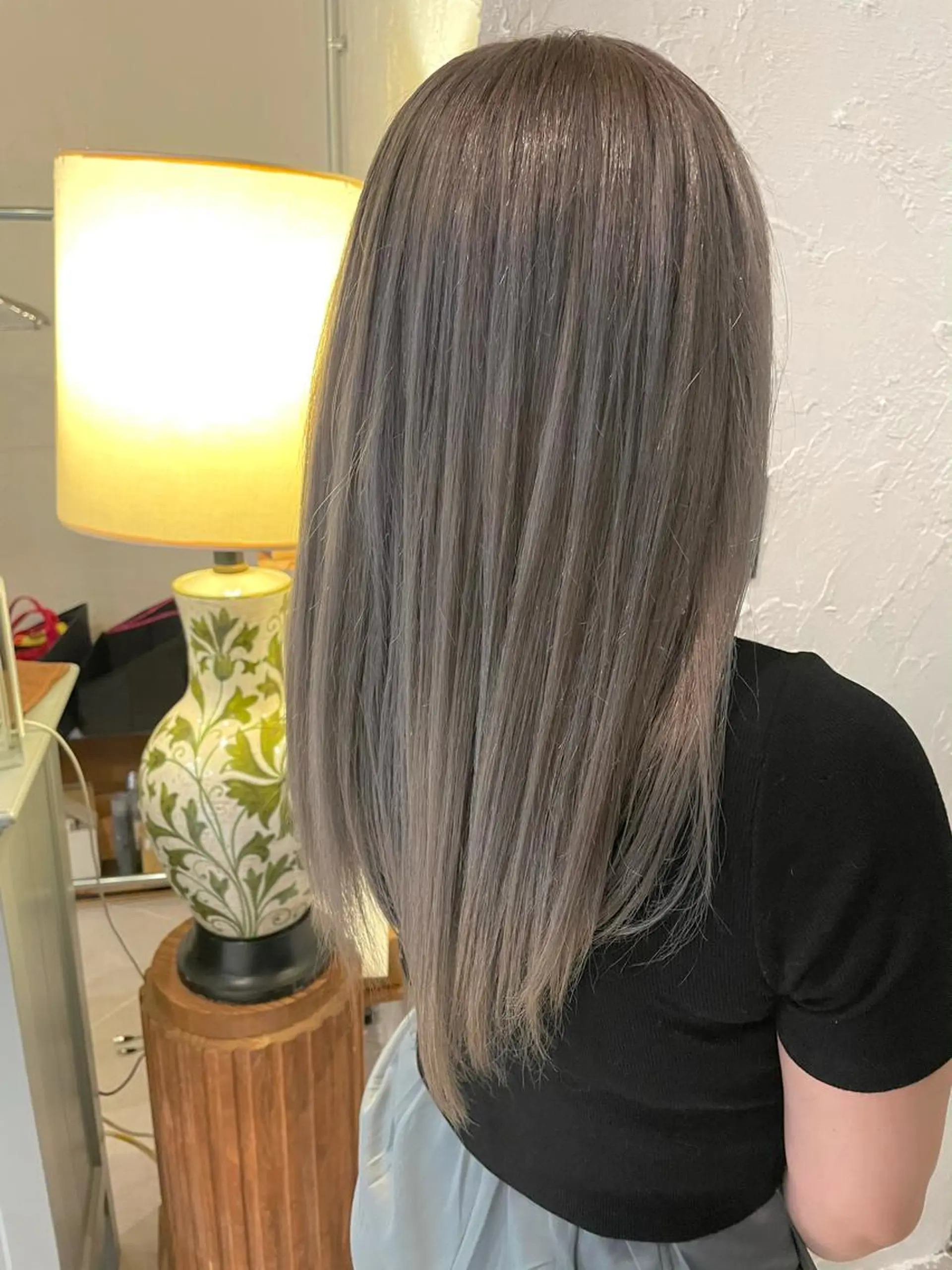 ロング 清水 美雪のヘアスタイル