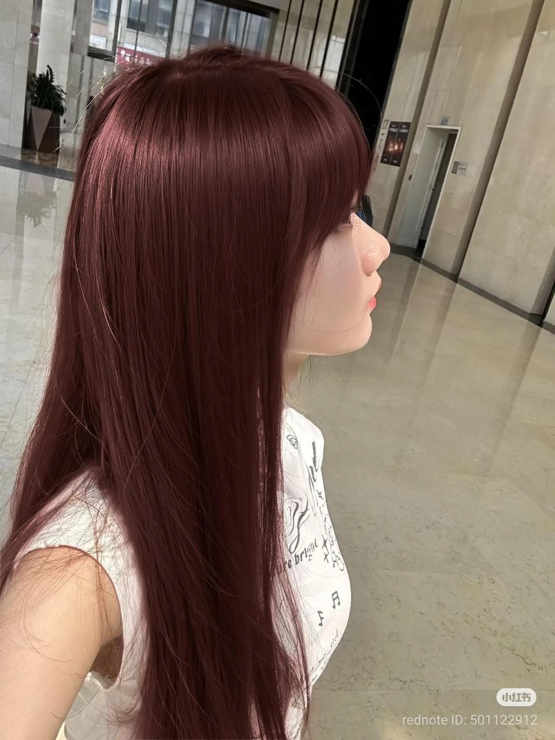 ロング カラー 愛結 暖色カラー🎀🩰のヘアスタイル