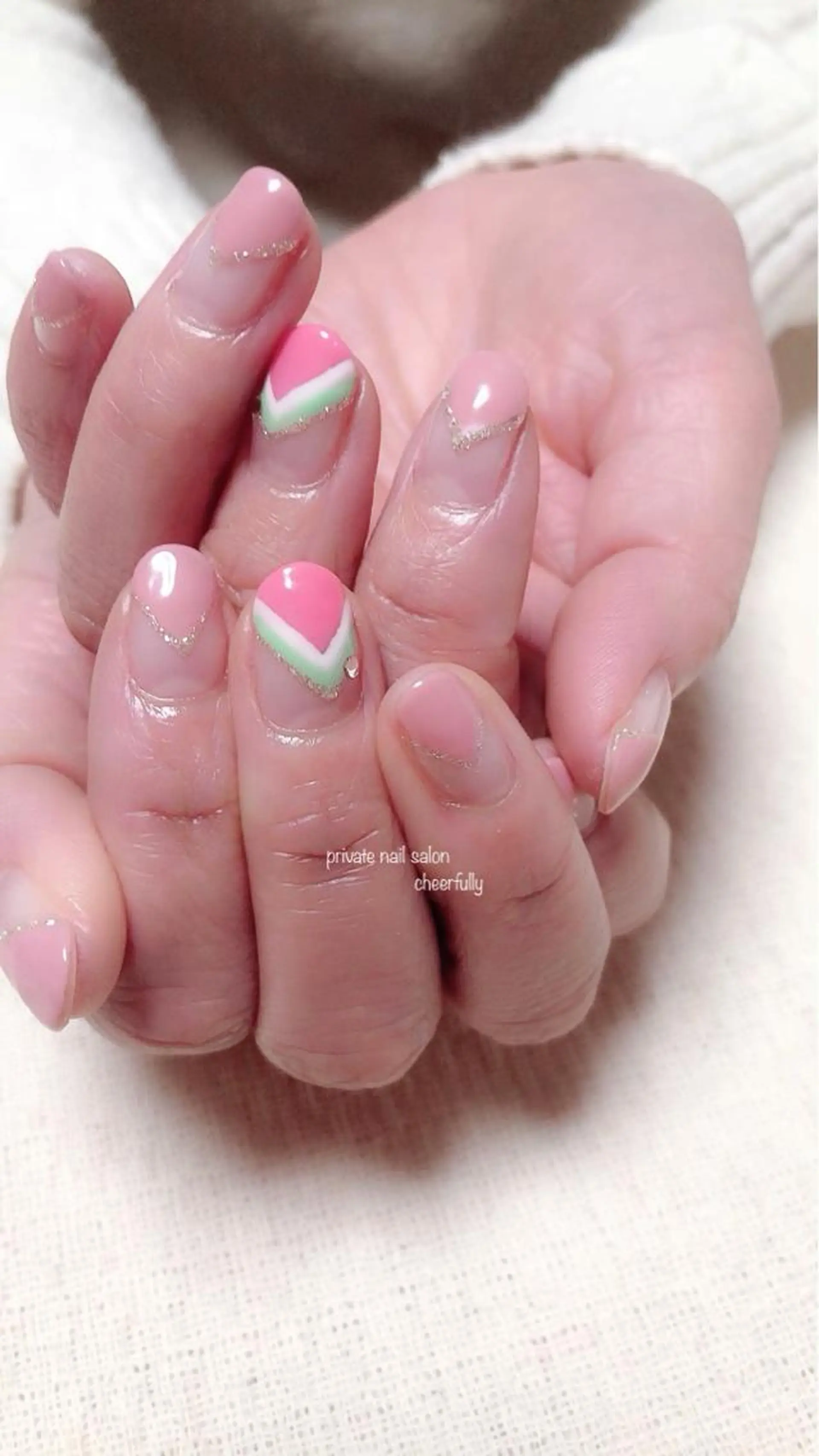 ネイル ハンドネイル ⭐️ cheerfullyのネイルデザイン