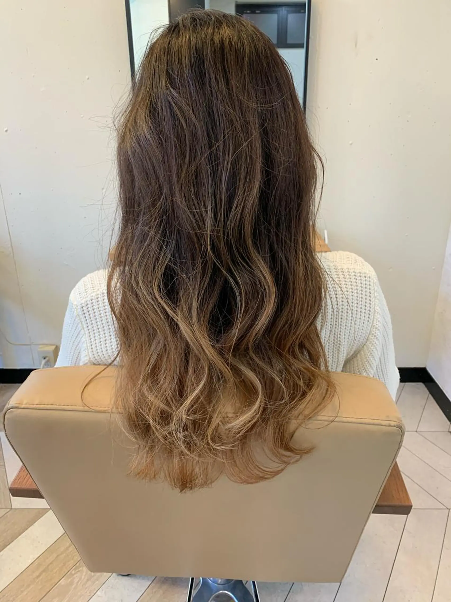 ロング カラー est hair Ameri 松戸西口店所属・est  店長 ✂︎高橋✂︎のヘアスタイル