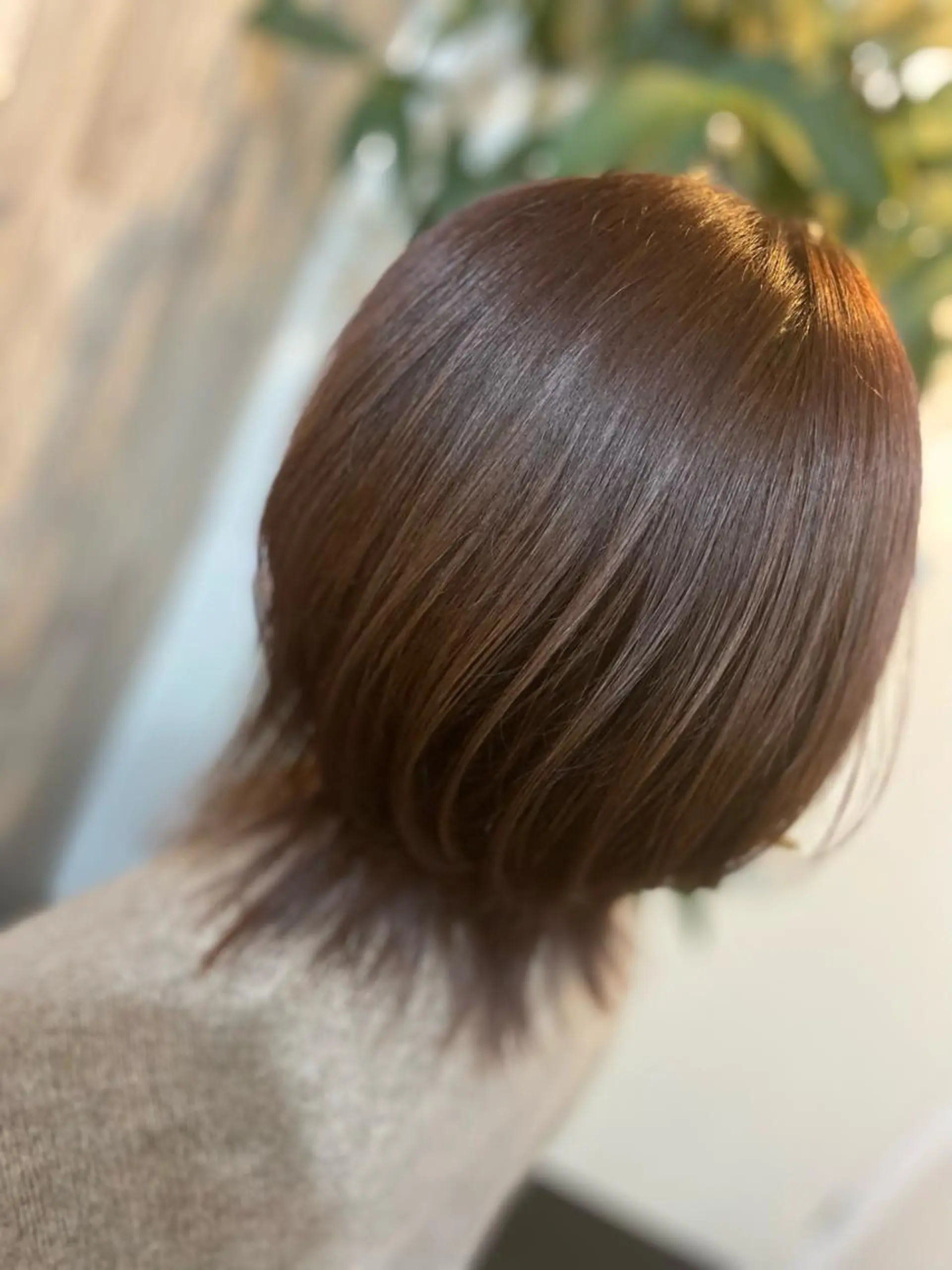 ミディアム カラー 透明感カラー ボブ ウルフカット ウルフボブ ARK 武藤のヘアスタイル