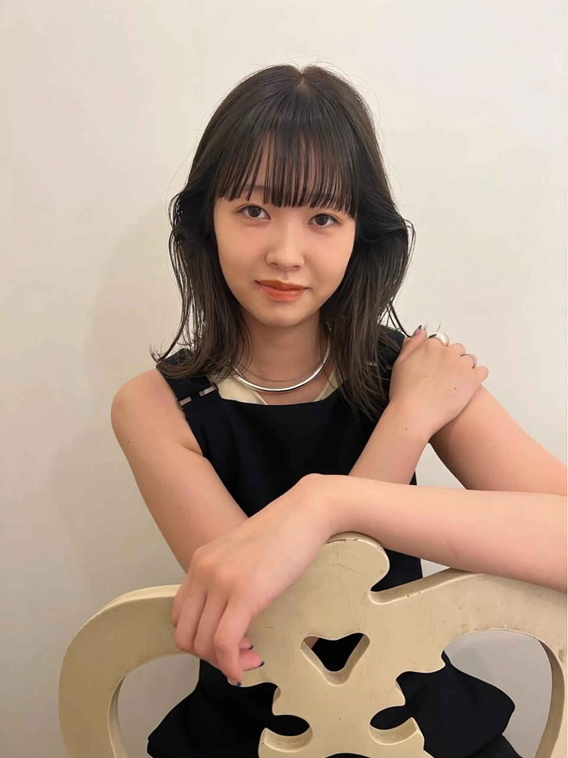 ミディアム vixus mamiのヘアスタイル