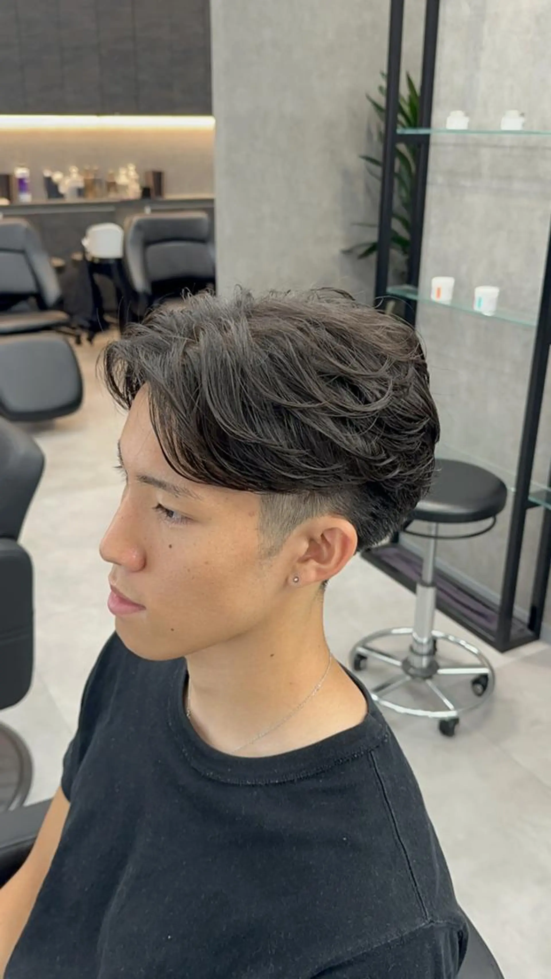 パーマ ショート ニュアンスパーマ カット パーマ トリートメント ヘアセット 🔥メンズ 特化スタイリスト🔥のヘアスタイル