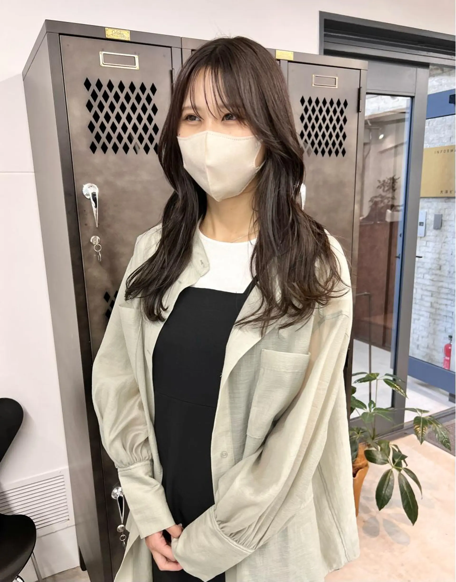 セミロング カラー カット ヘアカラー トリートメント 樫原裕二/レイヤー カット/透明感カラーのヘアスタイル