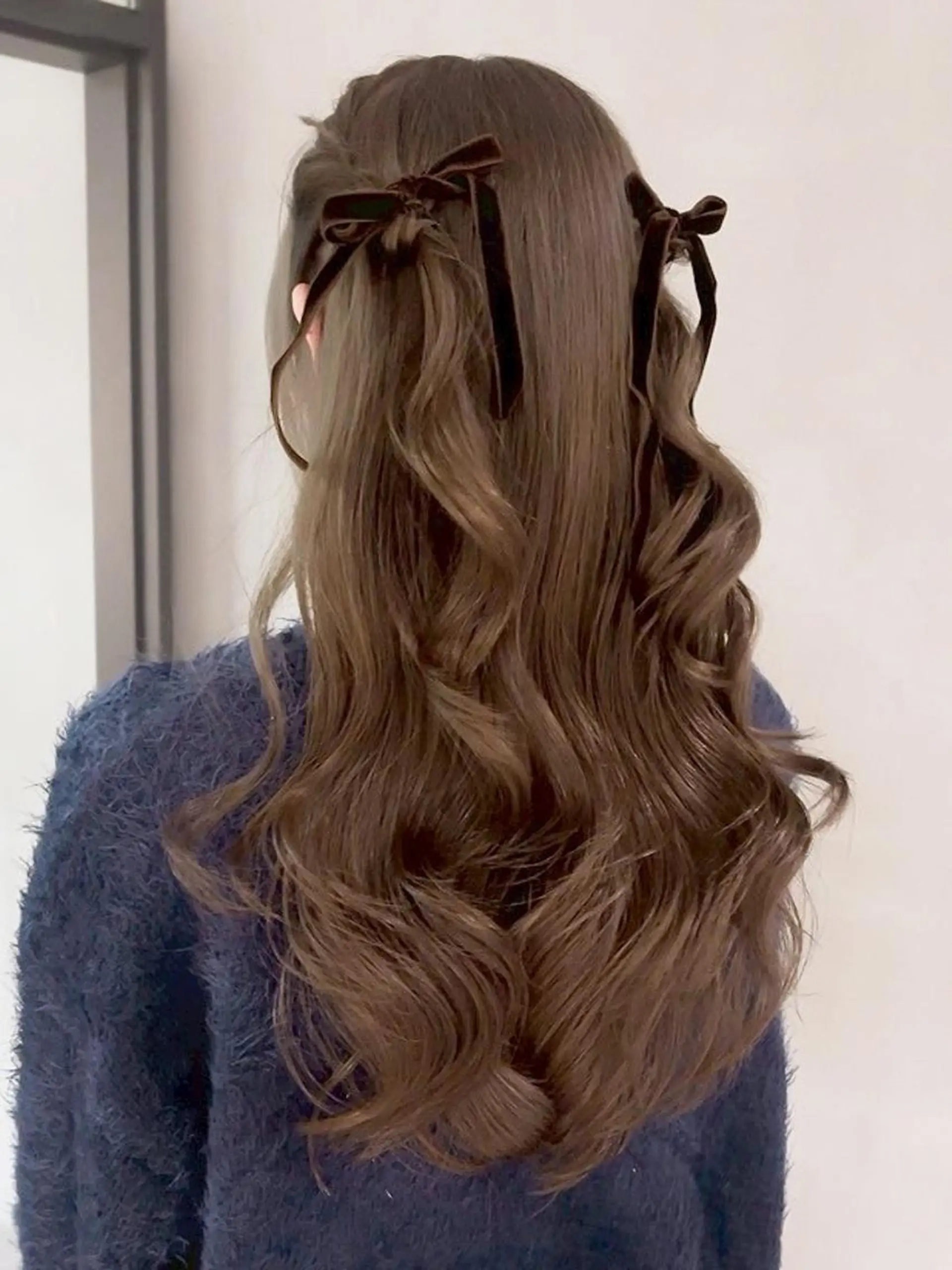セミロング カラー ベージュカラー オリーブベージュ 韓国風ヘア おくれ毛 カット ヘアカラー トリートメント ITbyALBUM 松戸のヘアスタイル