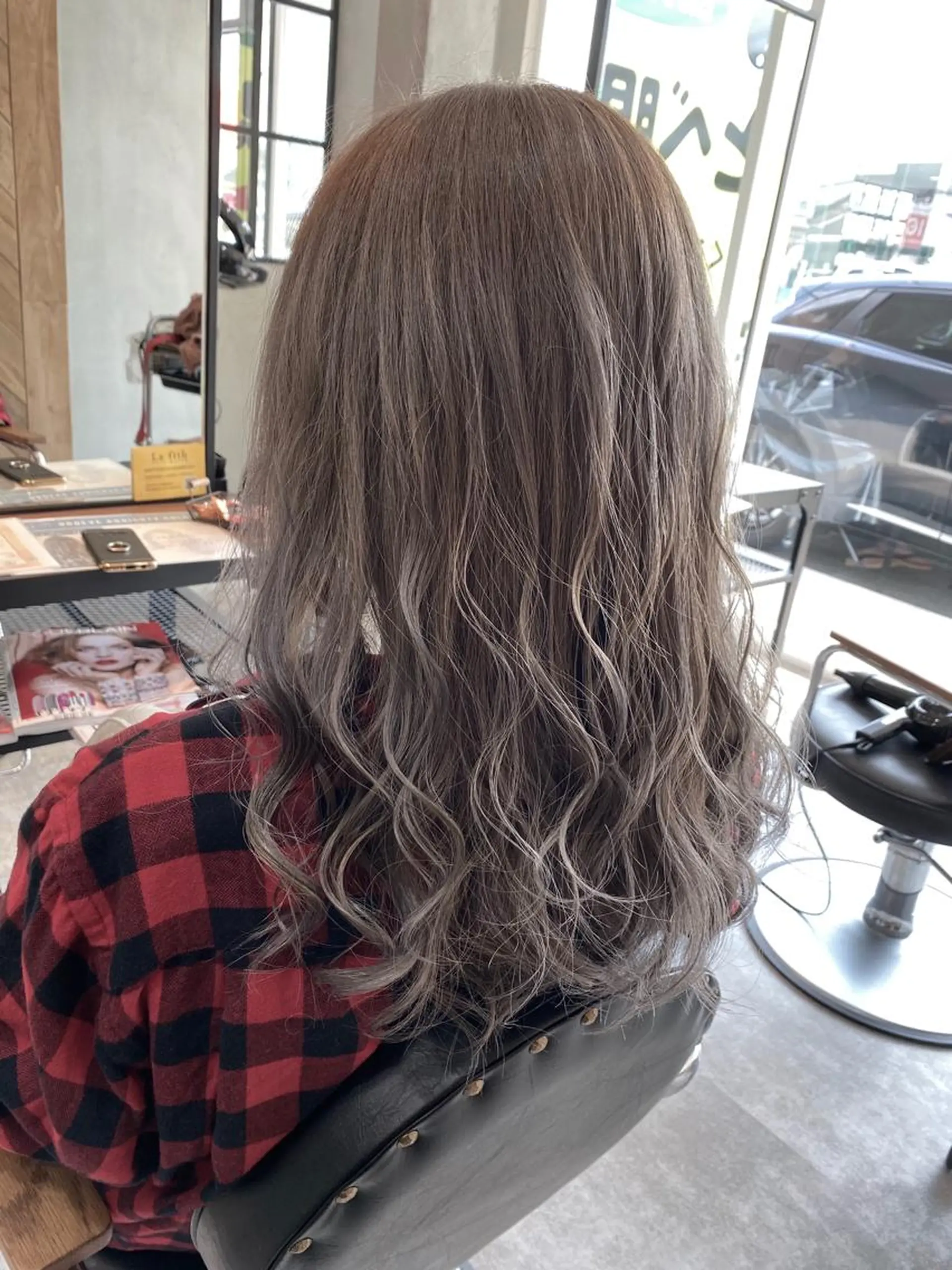 ロング カラー lafithhair ruu.南本庄のヘアスタイル