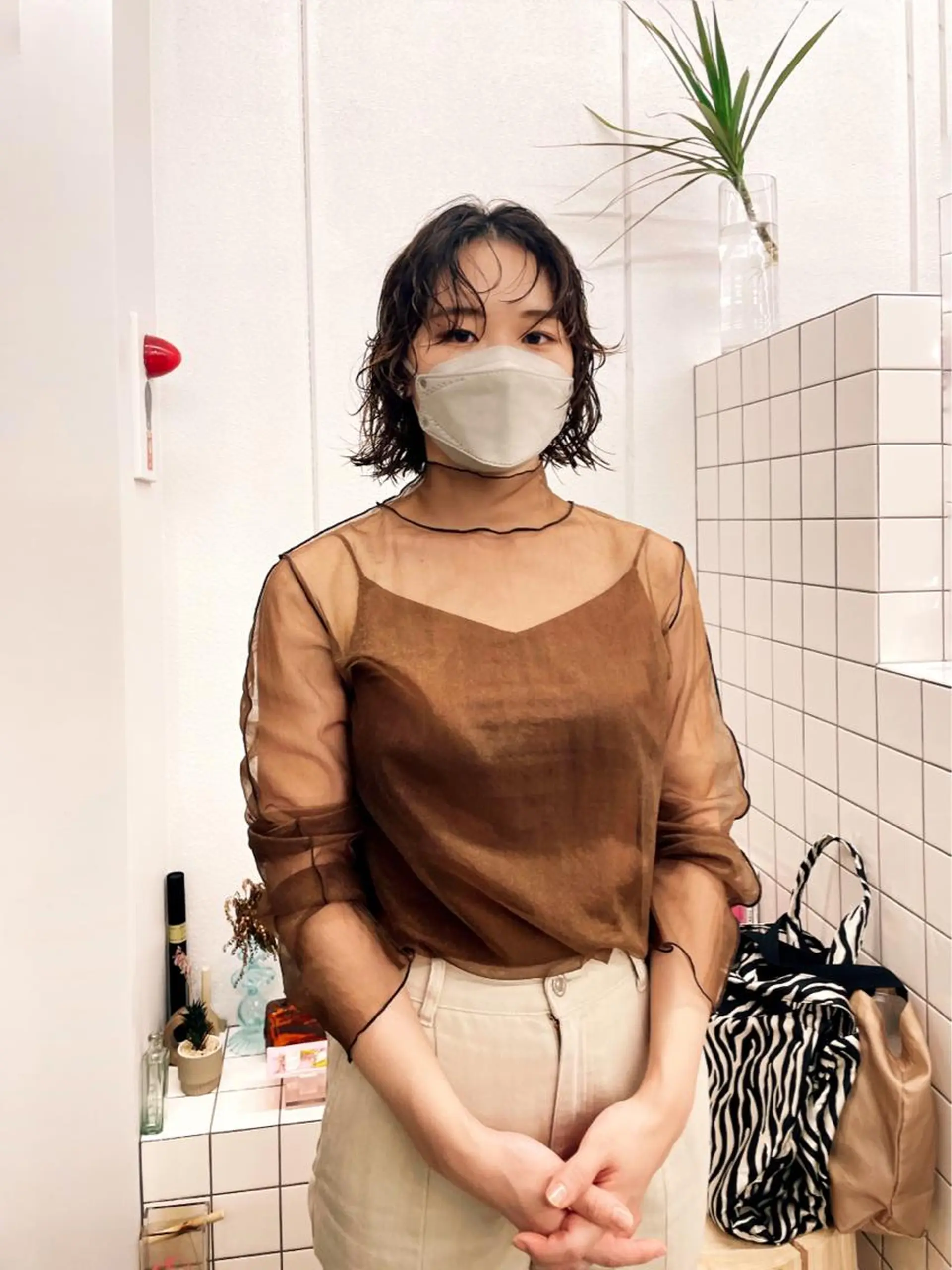 ショート パーマ カット パーマ 関 京磨のヘアスタイル