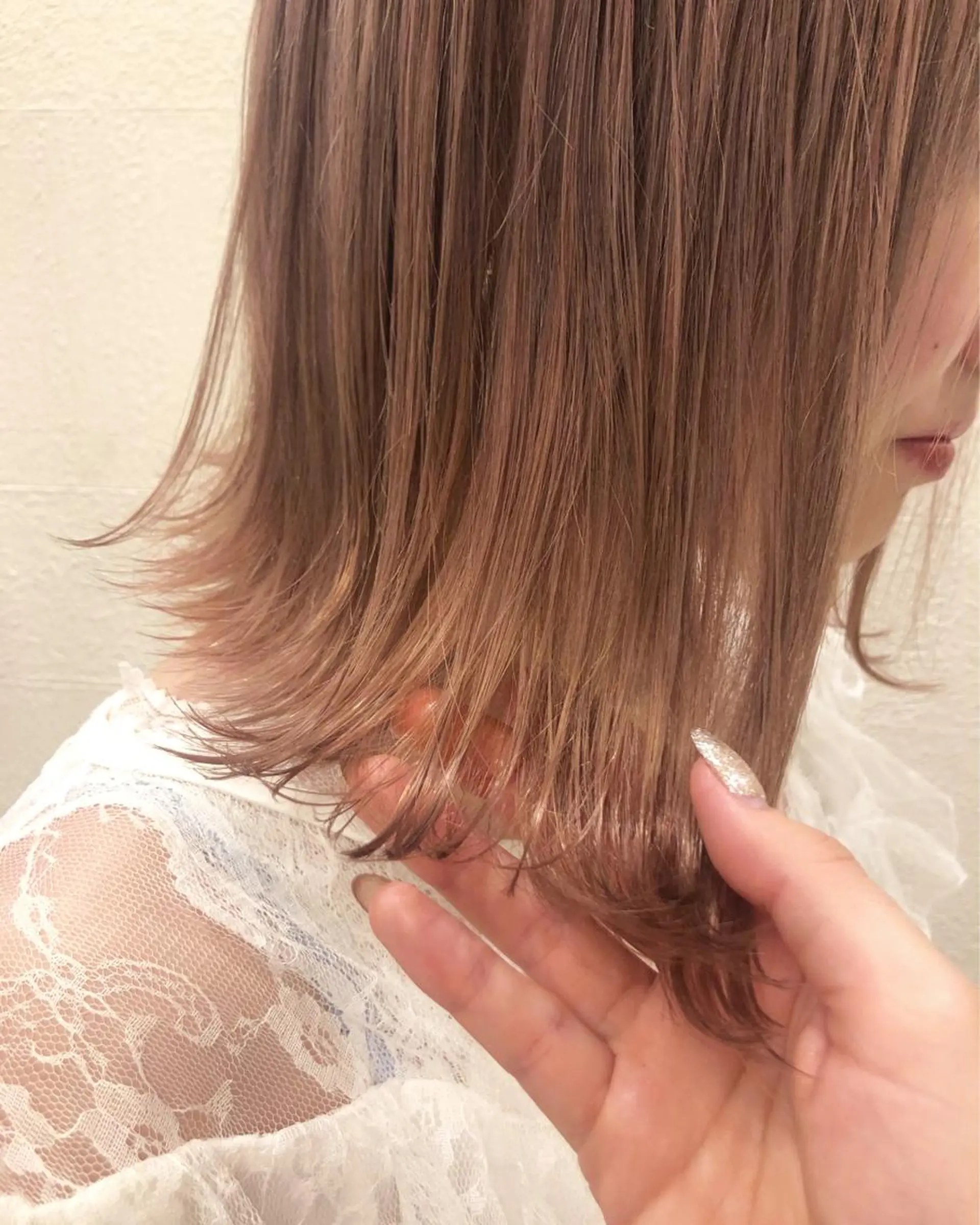 ミディアム カラーモデル募集 吉原佳穂💗のヘアスタイル