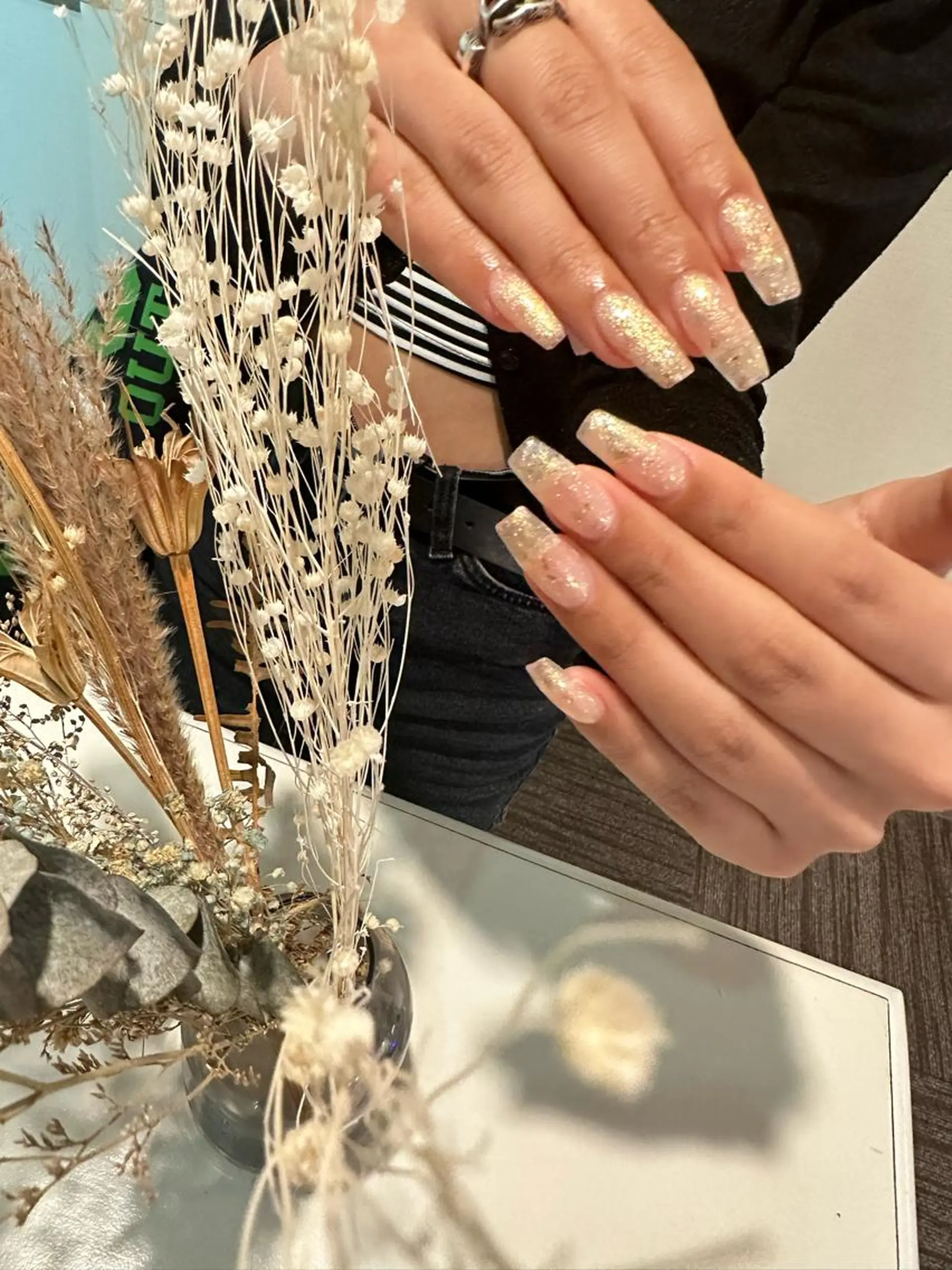 ネイル アートネイル 韓国ネイル マットネイル ミラーネイル ニュアンスネイル 🎀 D.d _nailのネイルデザイン