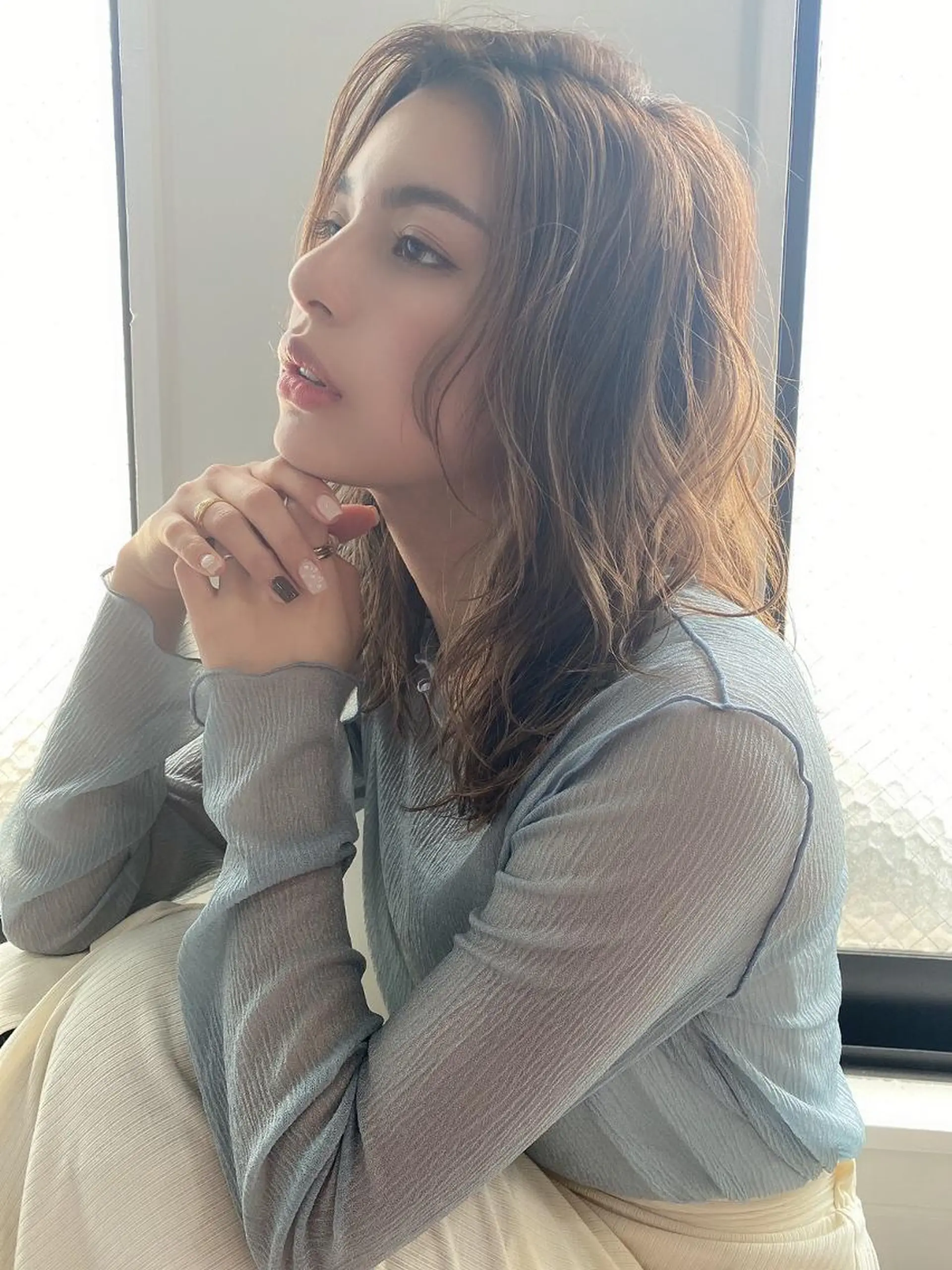 セミロング トリートメント ルービック 奈良のヘアスタイル