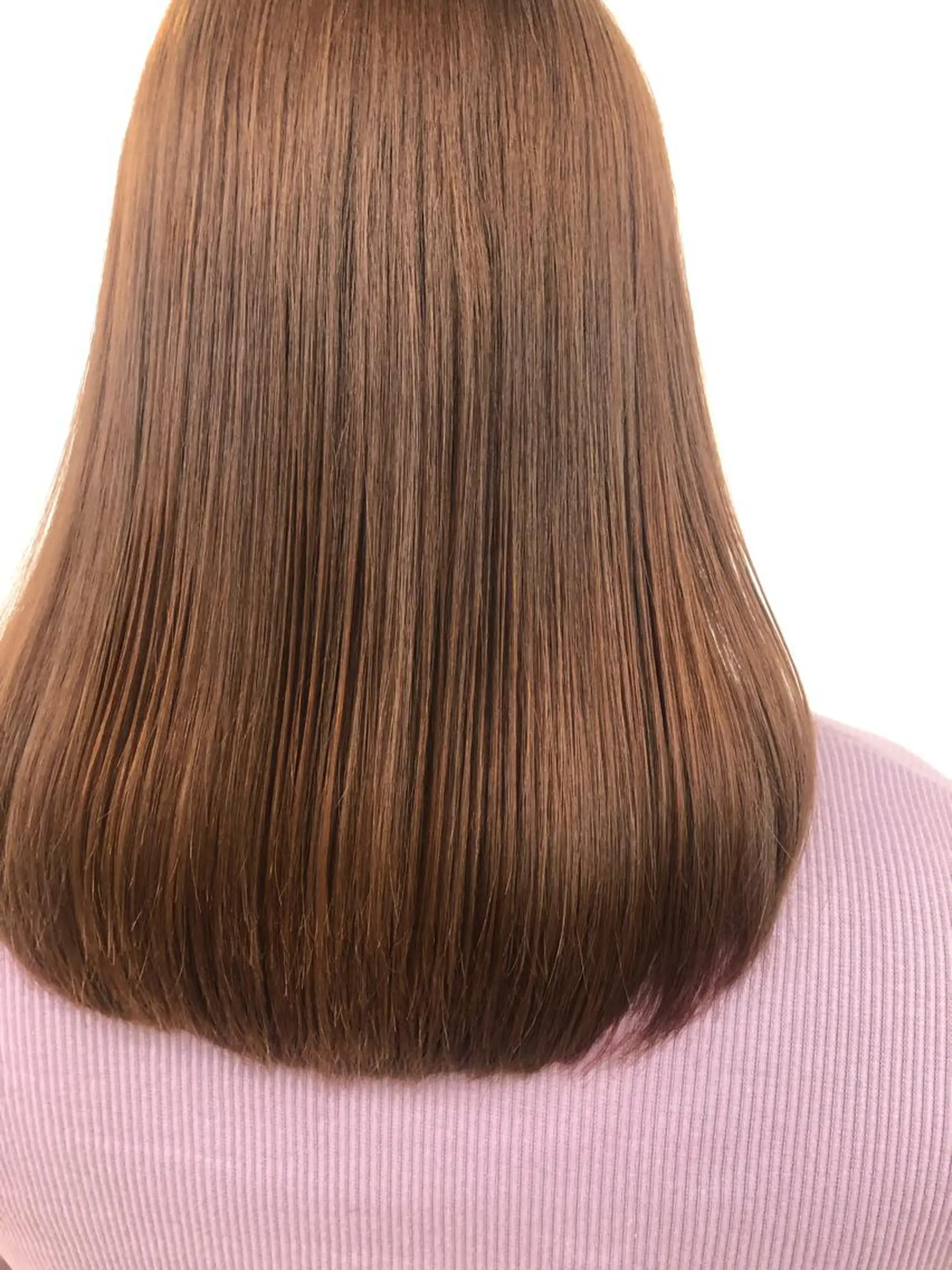 セミロング 艶カラー🌙縮毛矯正 /ボブ【Reina】のヘアスタイル