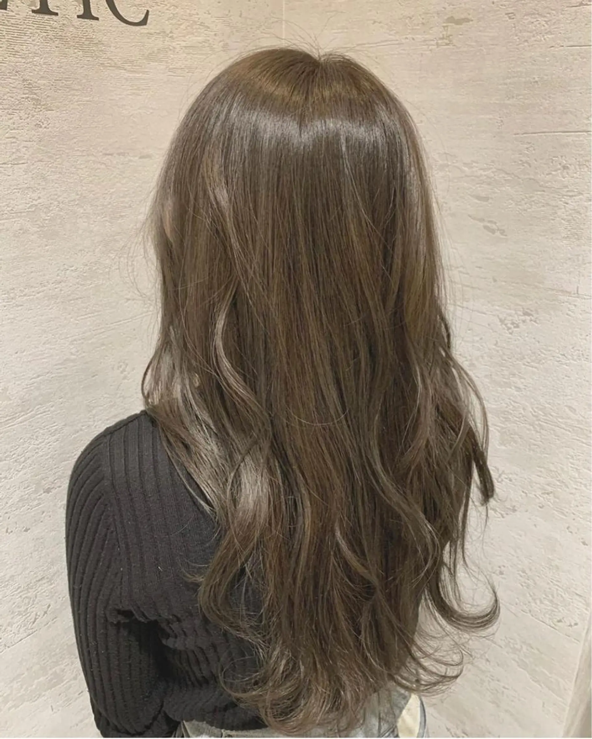 ロング カラー カット ヘアカラー 舩坂 友賀のヘアスタイル
