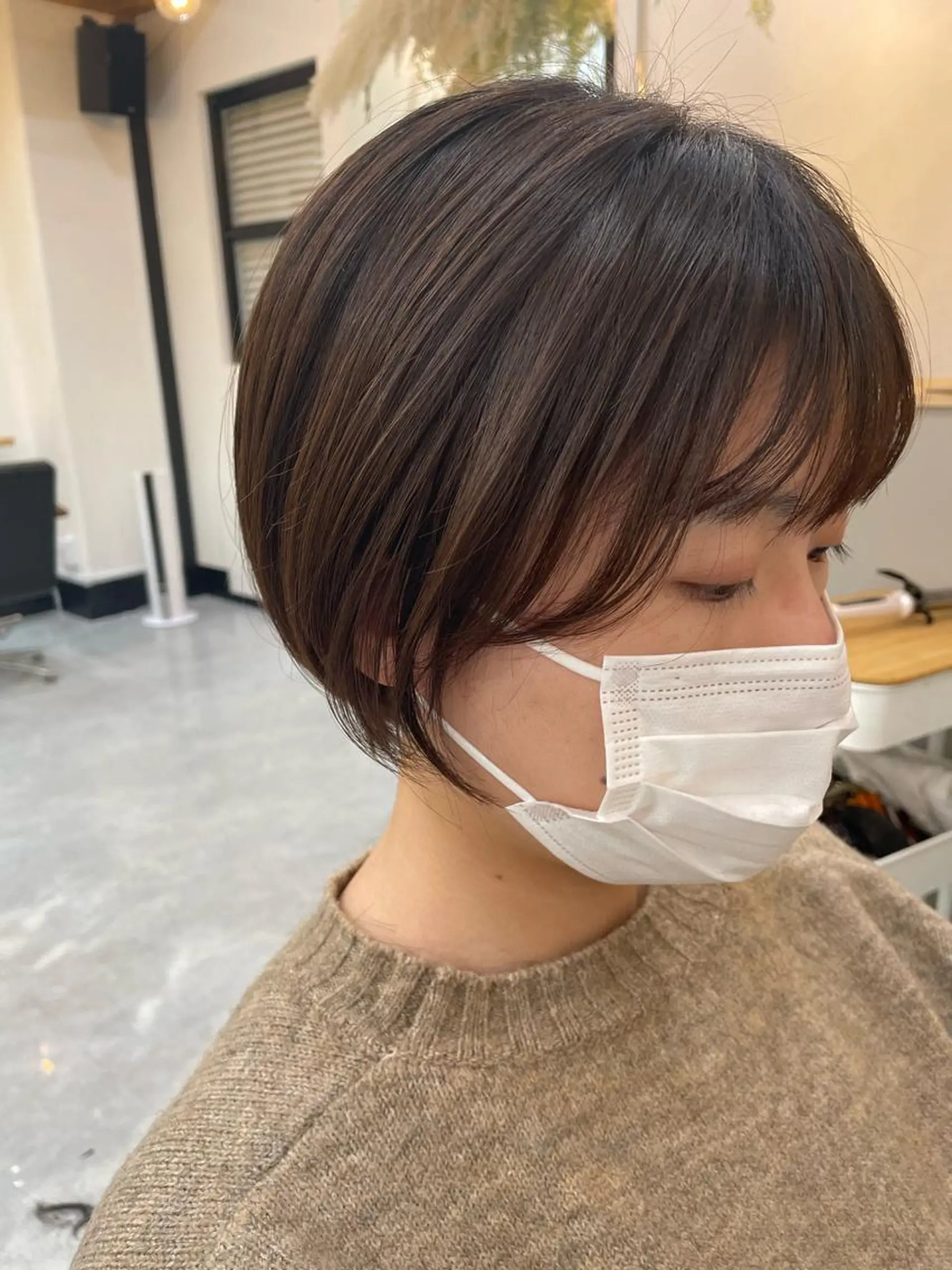 ショート 高梨 菜々のヘアスタイル