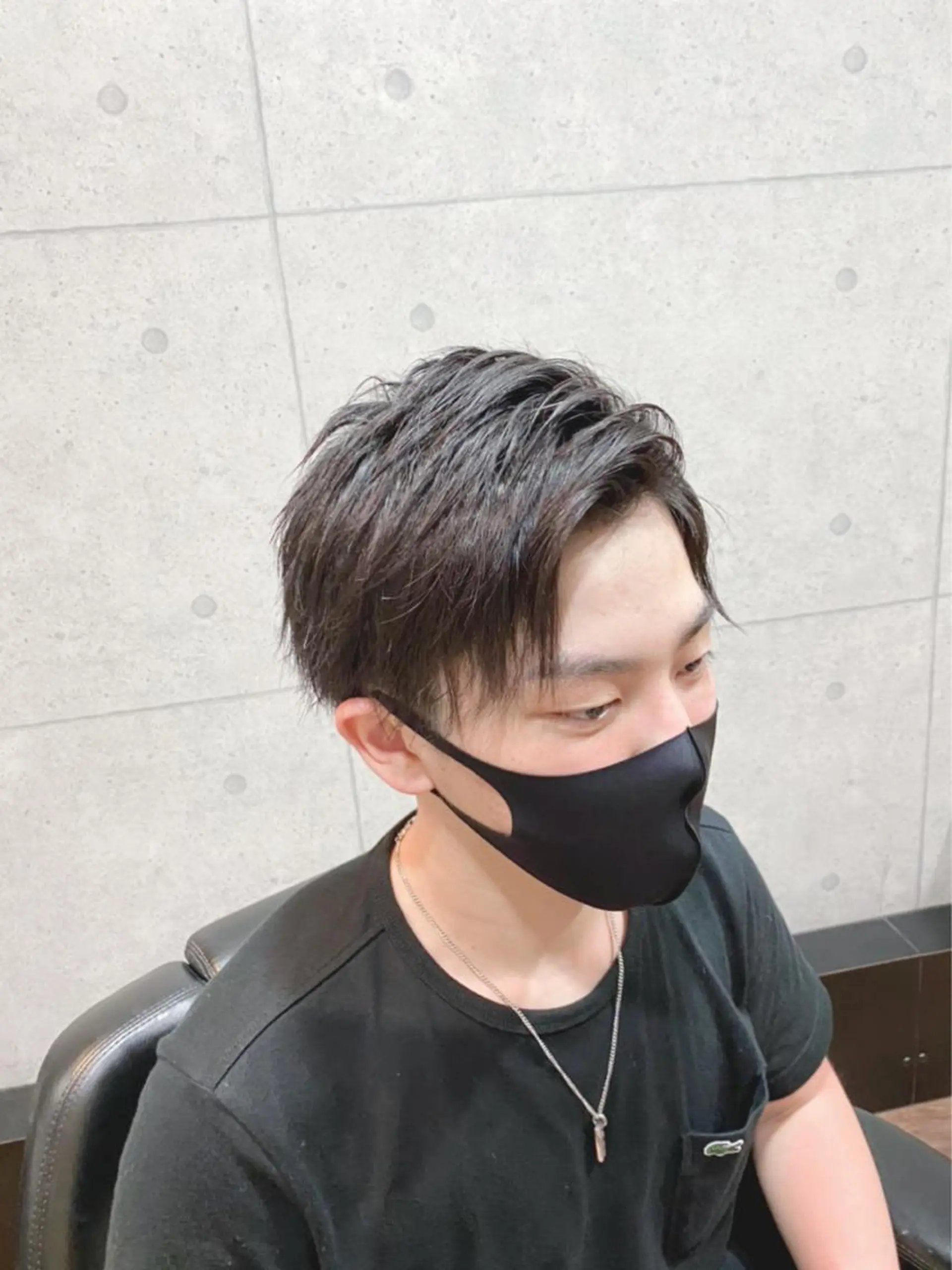 ミディアム 🔥無料メンズカット /パーマ🔥奥山のヘアスタイル