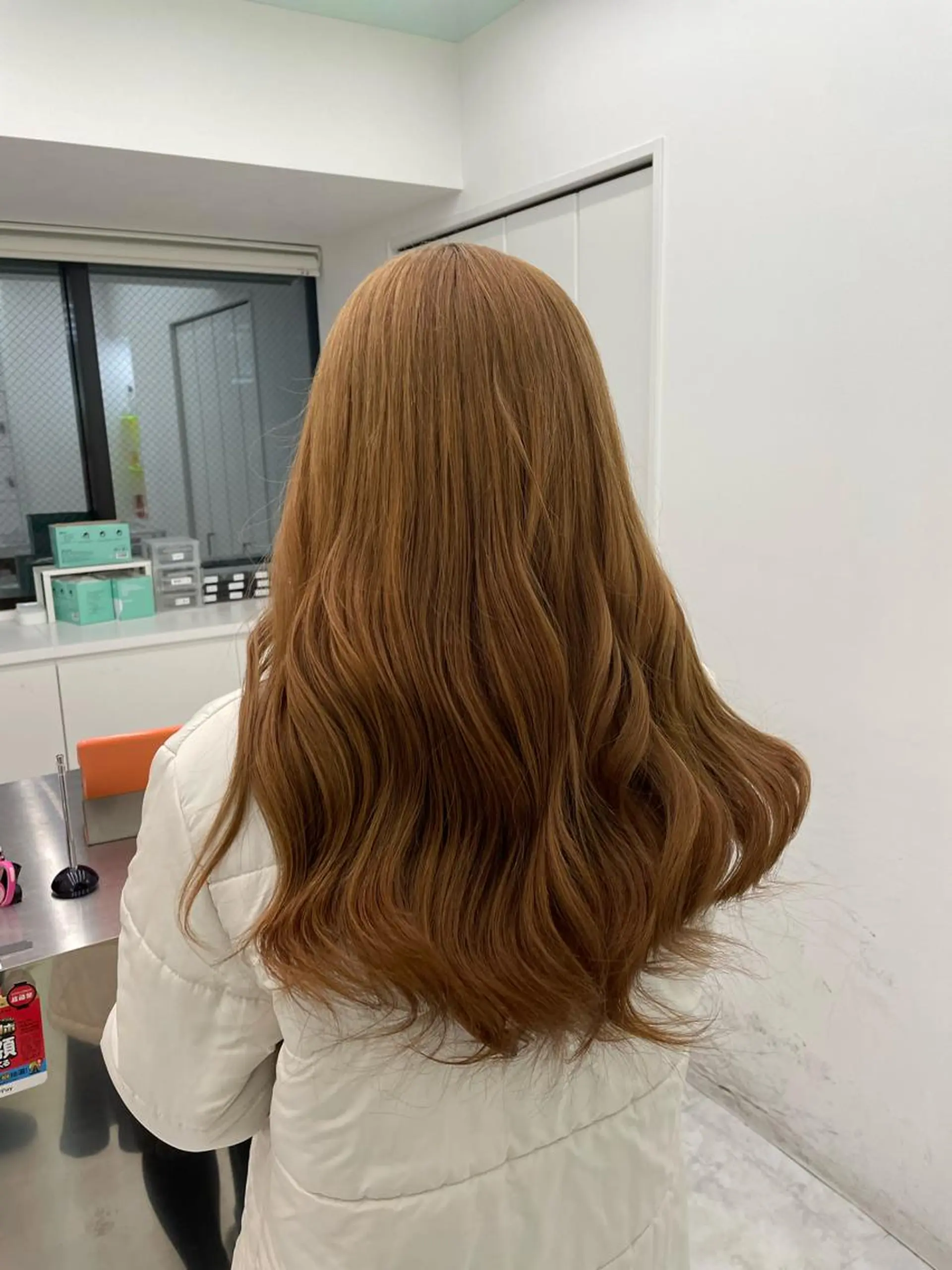 ロング カラー ヘアアレンジ 縮毛矯正/髪質改善/ ブリーチ毛/木元渓太のヘアスタイル