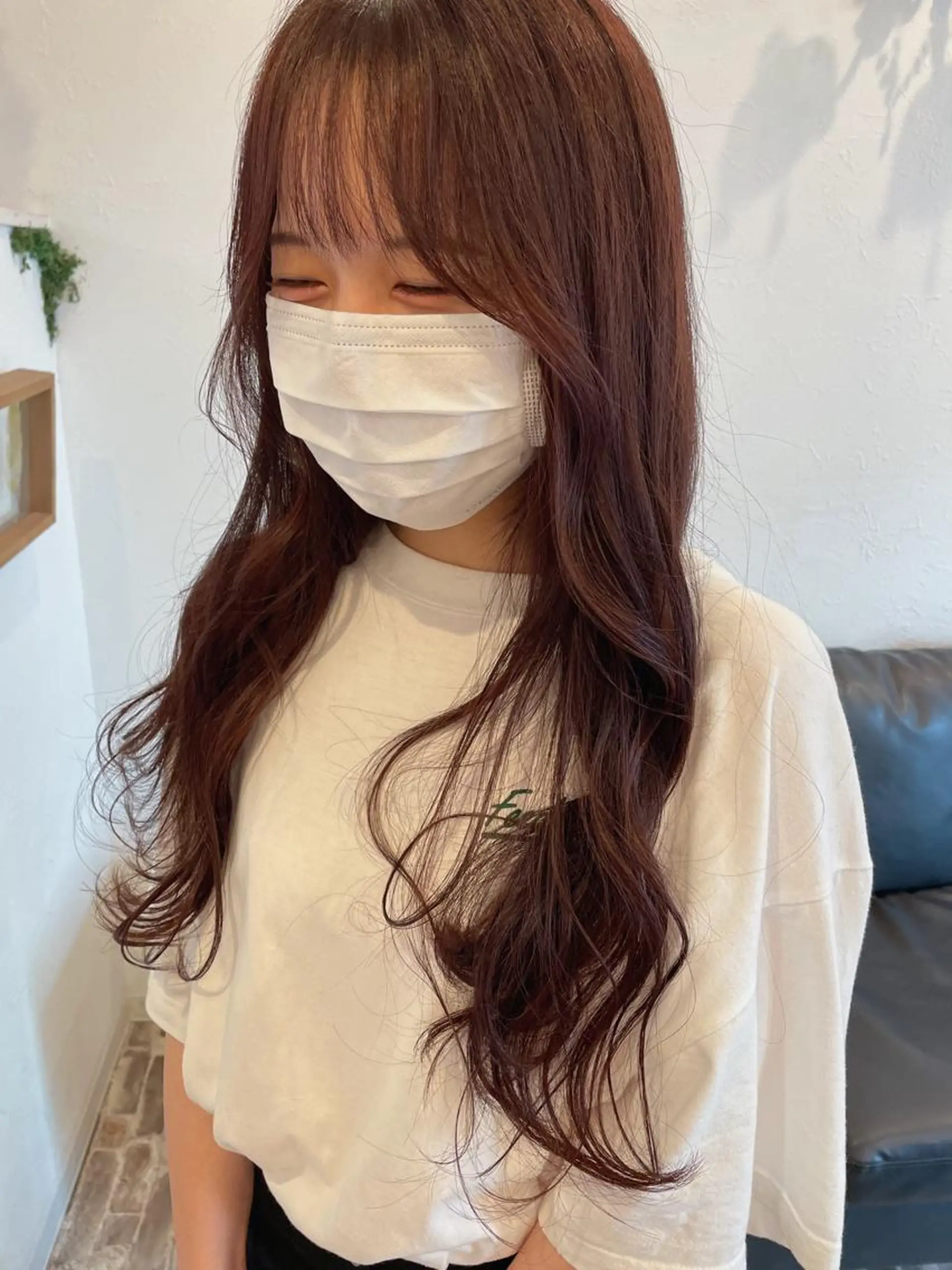 ロング カラー ラベンダーカラー レッドカラー カット ヘアカラー トリートメント m ā l o.🌷 サカモトマイコのヘアスタイル