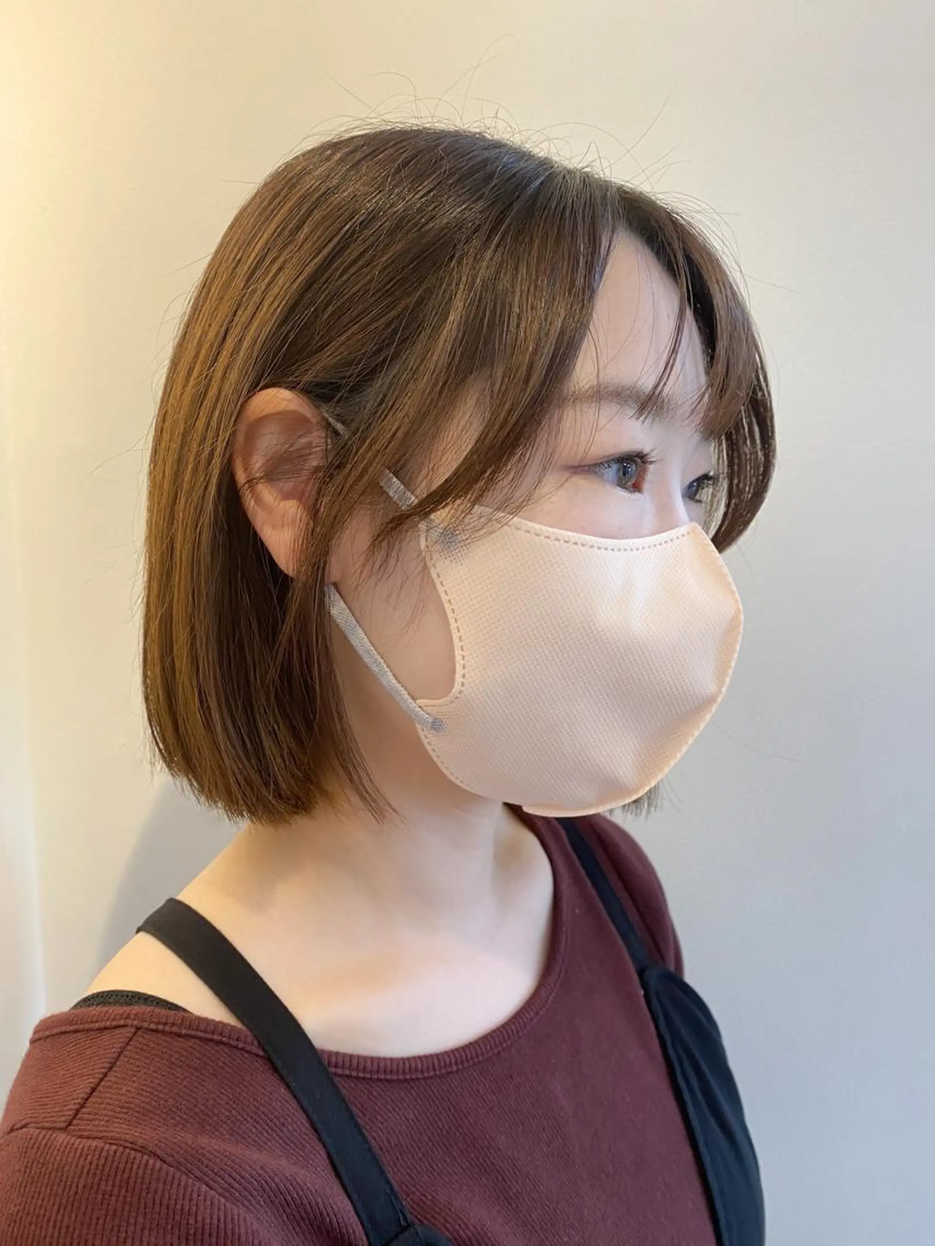 ミディアム ボブ 和歌山韓国ヘア🌙 MOEのヘアスタイル