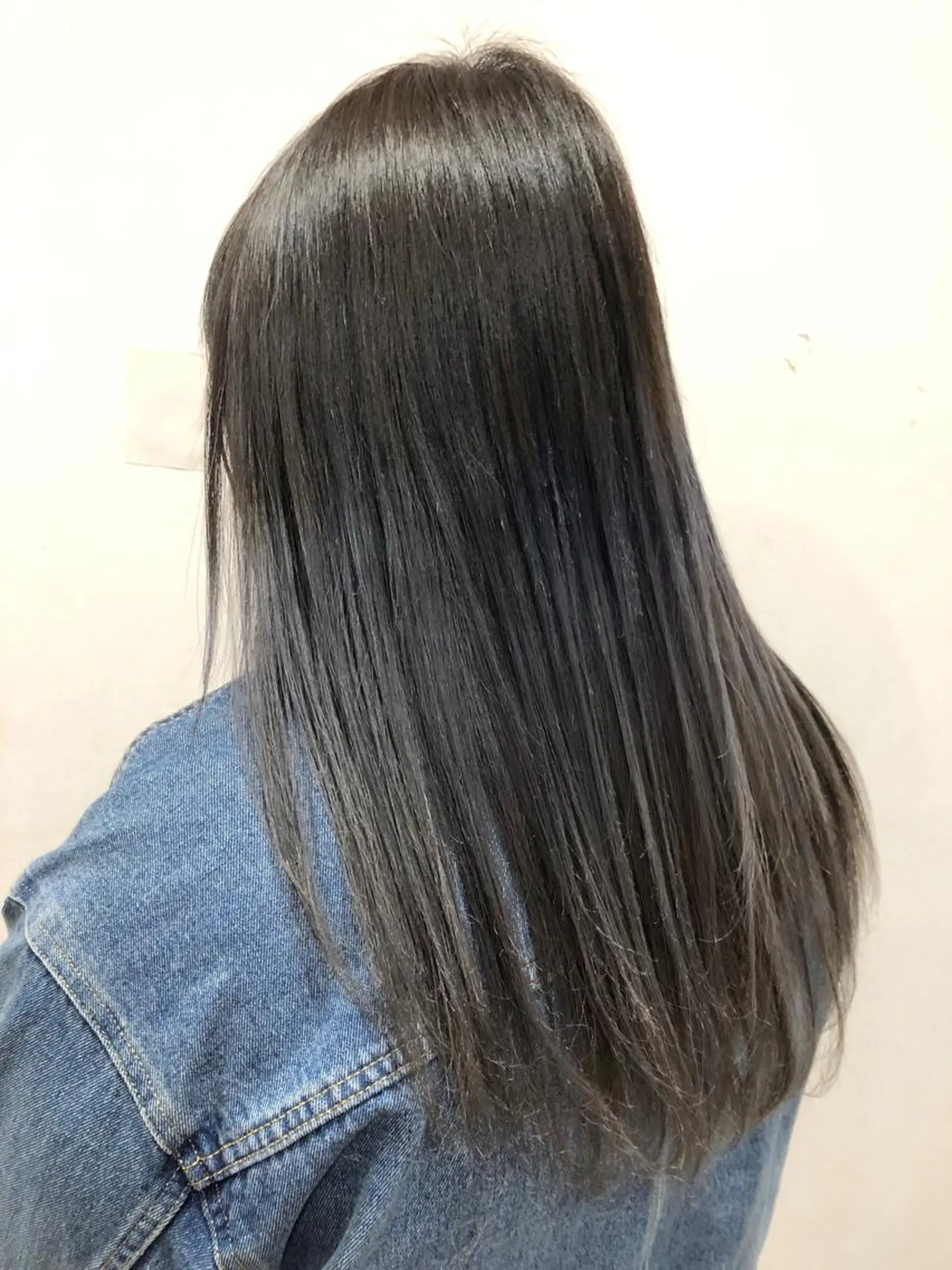 ロング カラー 脱白髪染め美容師 竹内涼乃のヘアスタイル