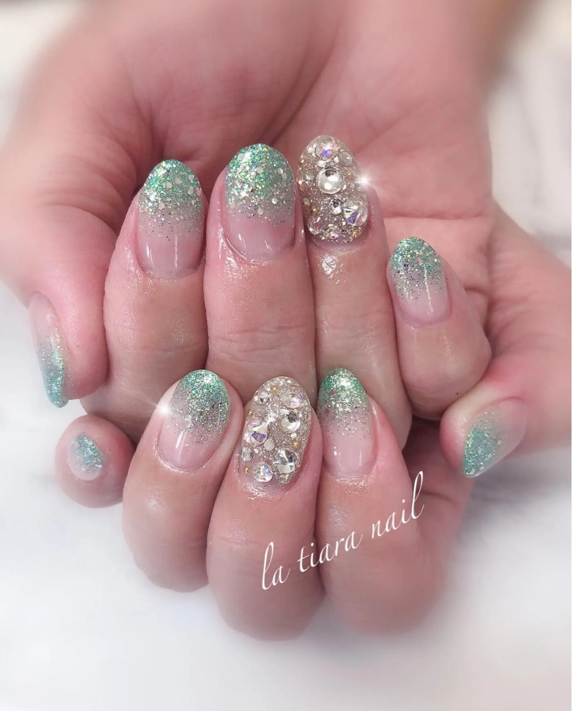 ネイル ハンドネイル Blue bird  nailのネイルデザイン