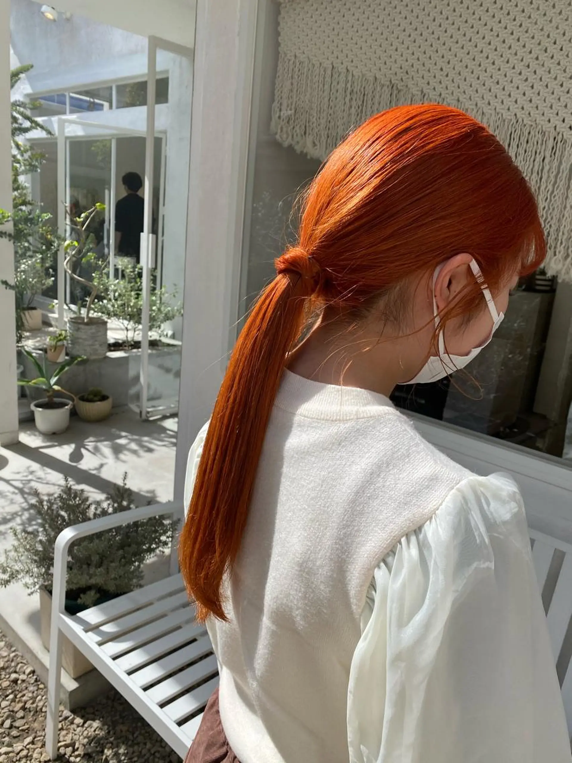 カラー 大山 茶子のヘアスタイル