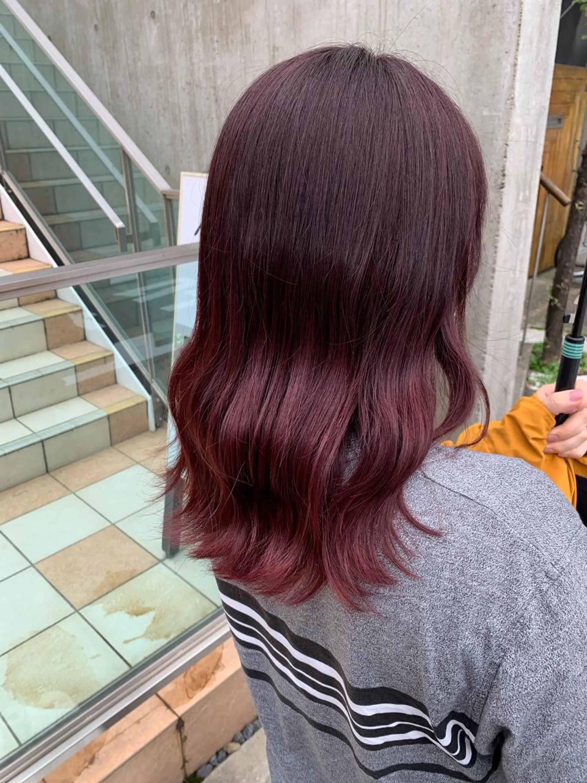 ロング カラー パーマ 名古屋駅/トップス タイリスト/大黒拓哉のヘアスタイル