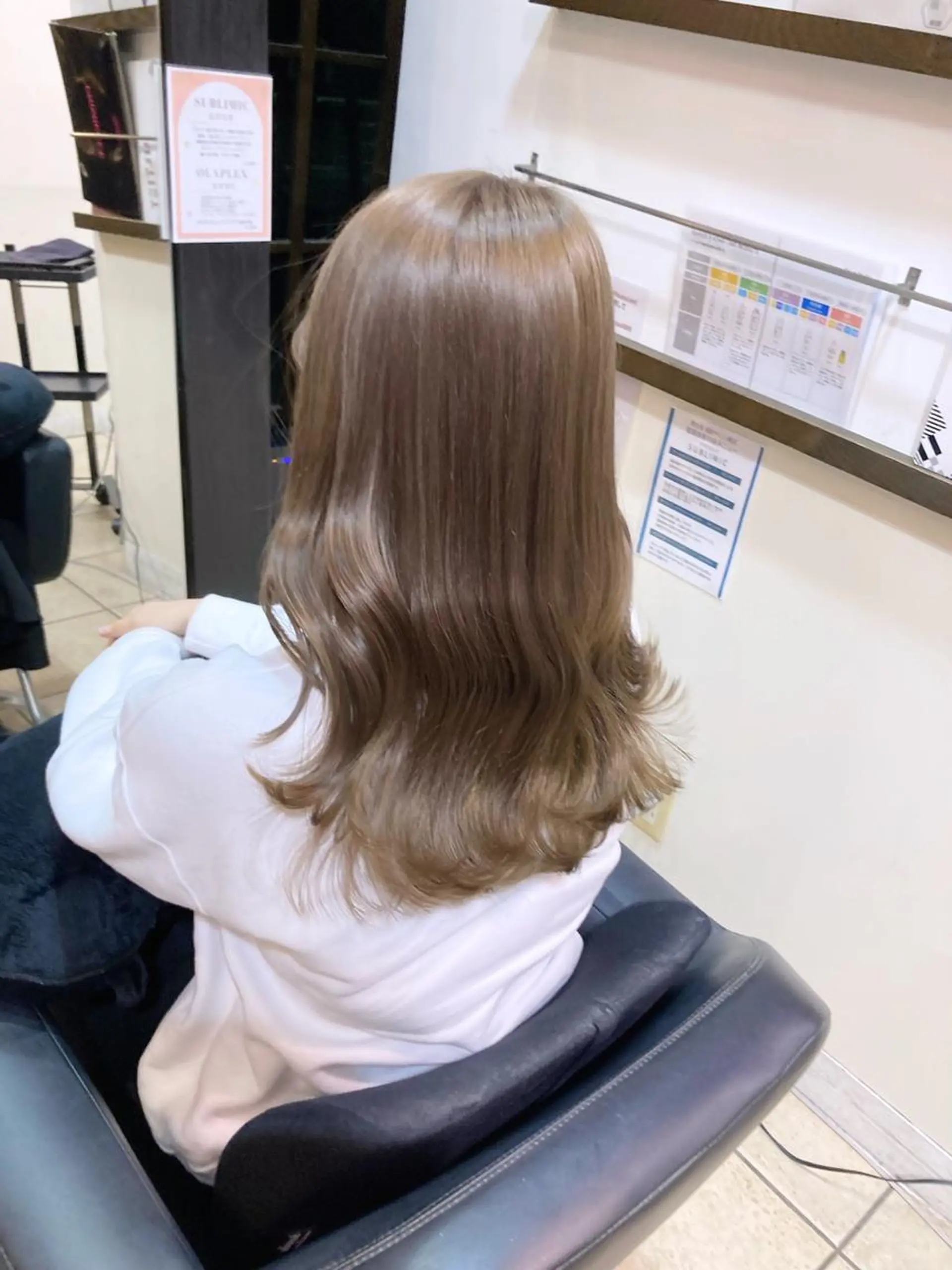 ロング カラー ヘアアレンジ 透明感カラー シャルマン銀座店所属・🌟東銀座マンツーマ ン🌟タカナシのヘアスタイル